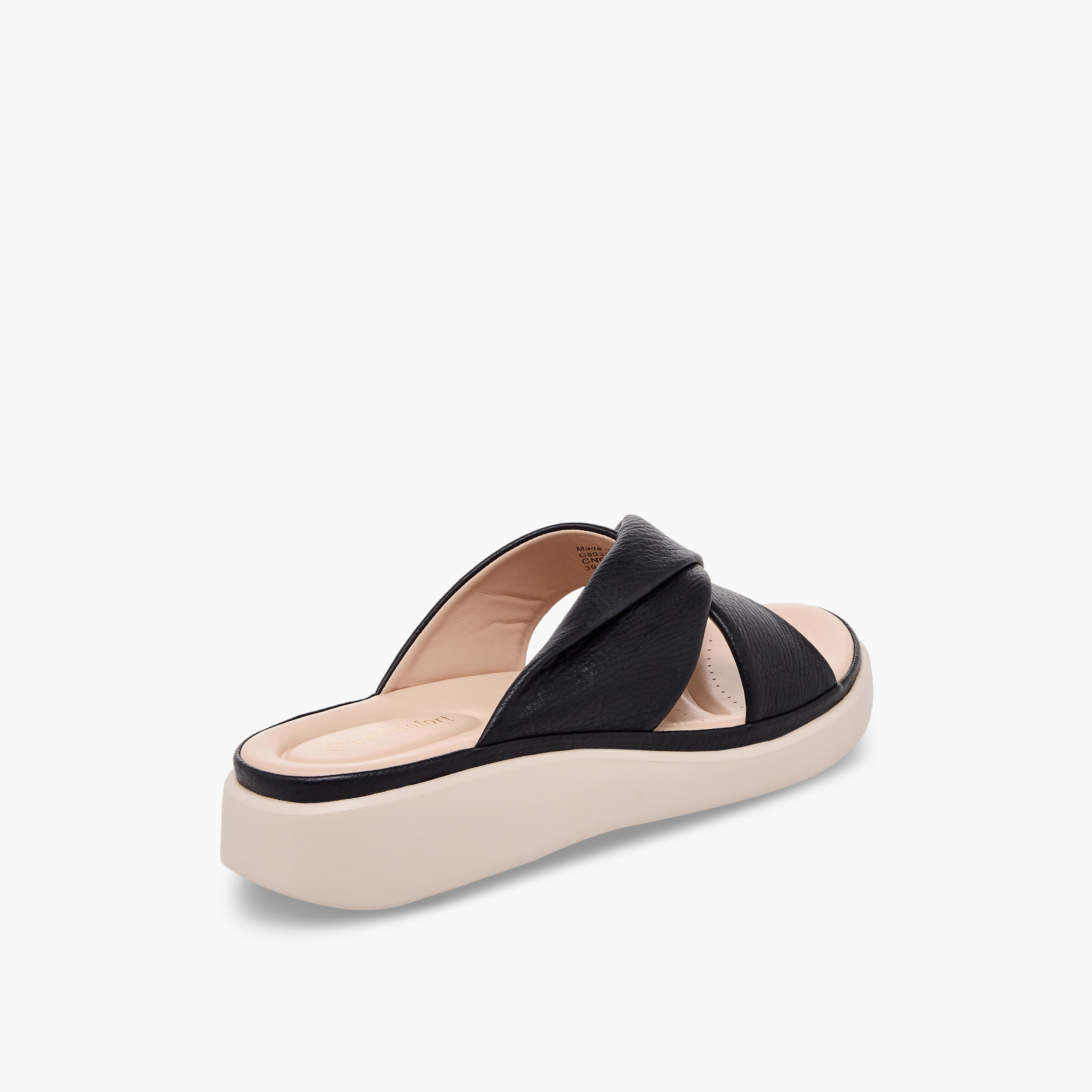 Le Confort Women Cross Strap Wedge Sandals-women-shoes-sandals-heeled-image-6