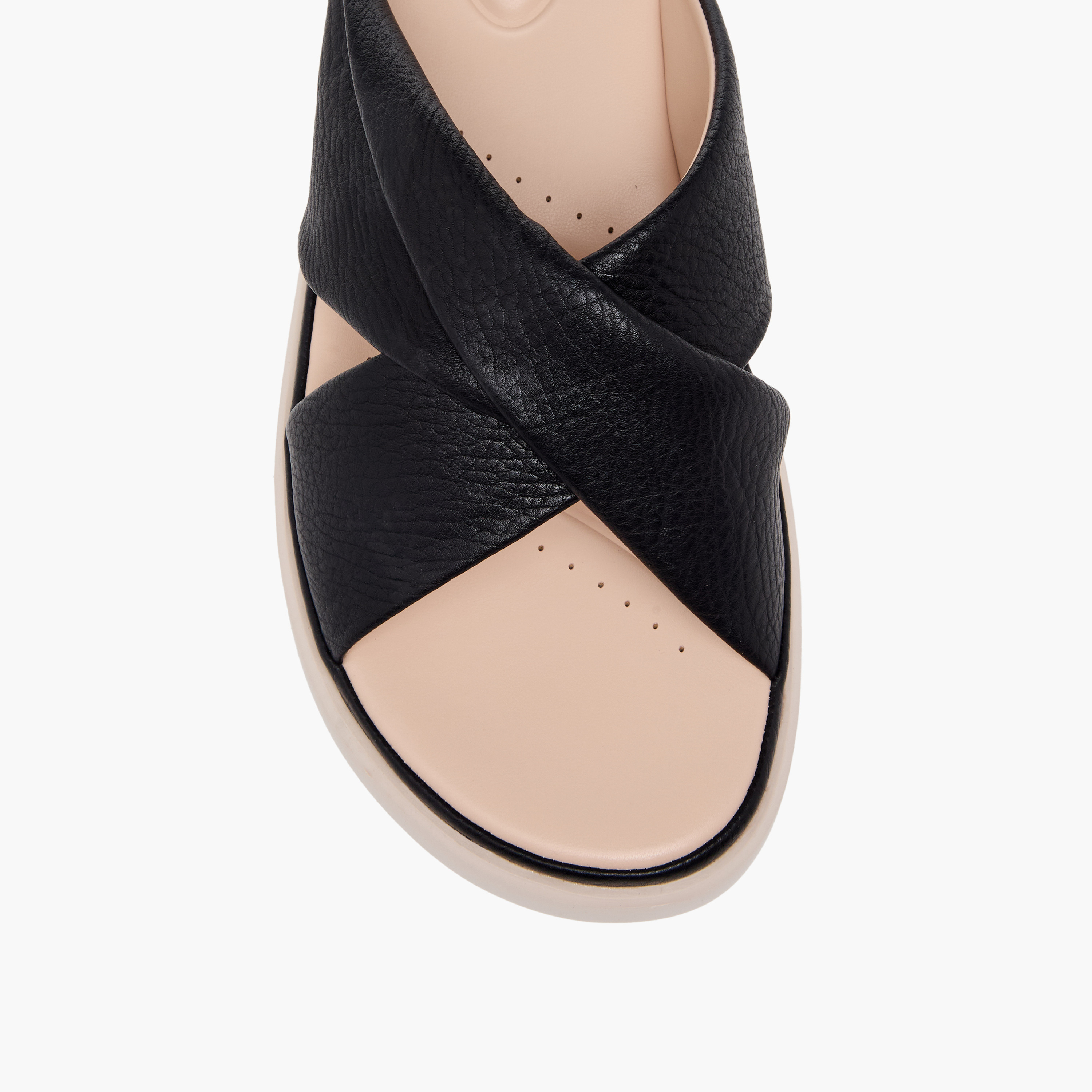 Le Confort Women Cross Strap Wedge Sandals-women-shoes-sandals-heeled-image-7