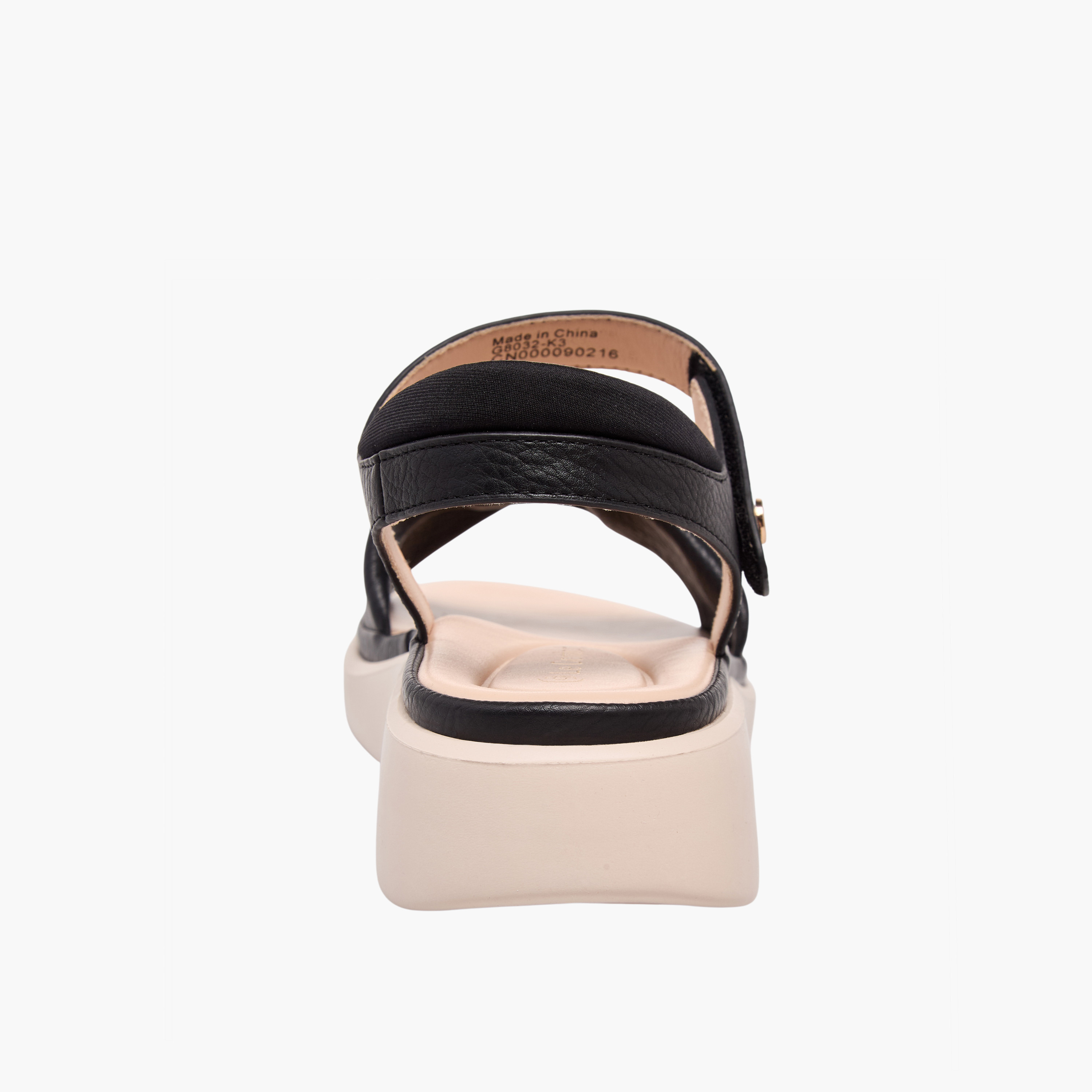 صندل بأحزمة وشريط لاصق من لو كونفورت-women-shoes-flats-sandals-image-8