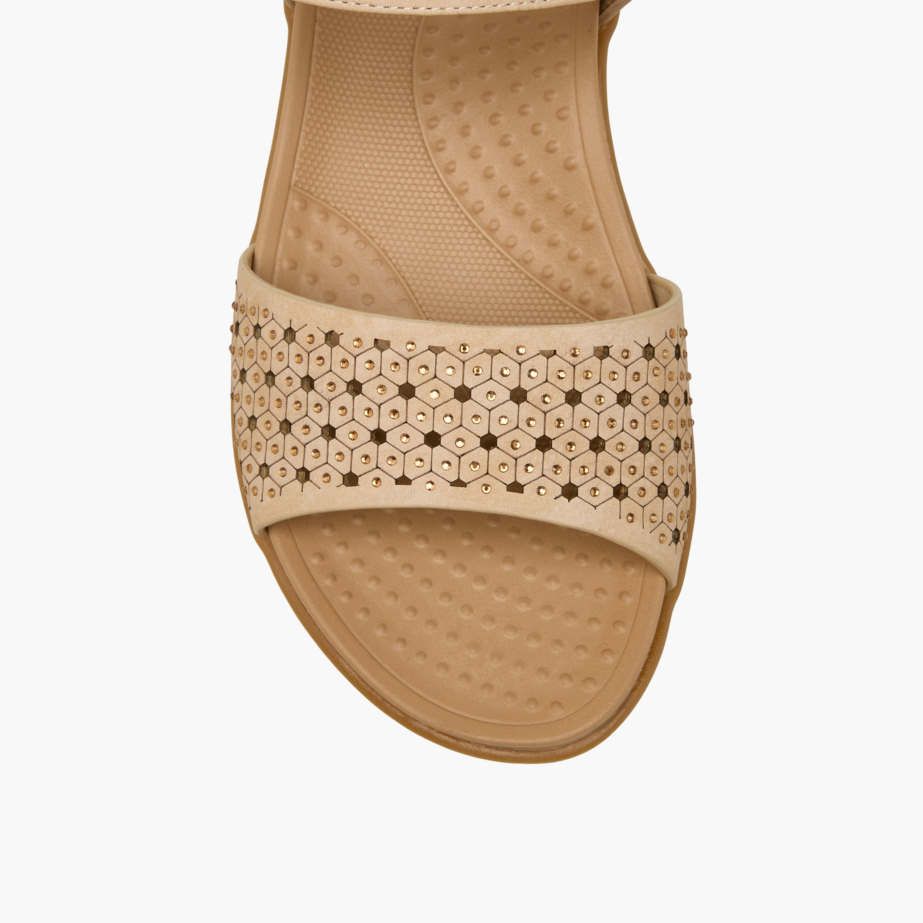 Le Confort Women Hook & Loop Strap Sandals-women-shoes-flats-sandals-image-3