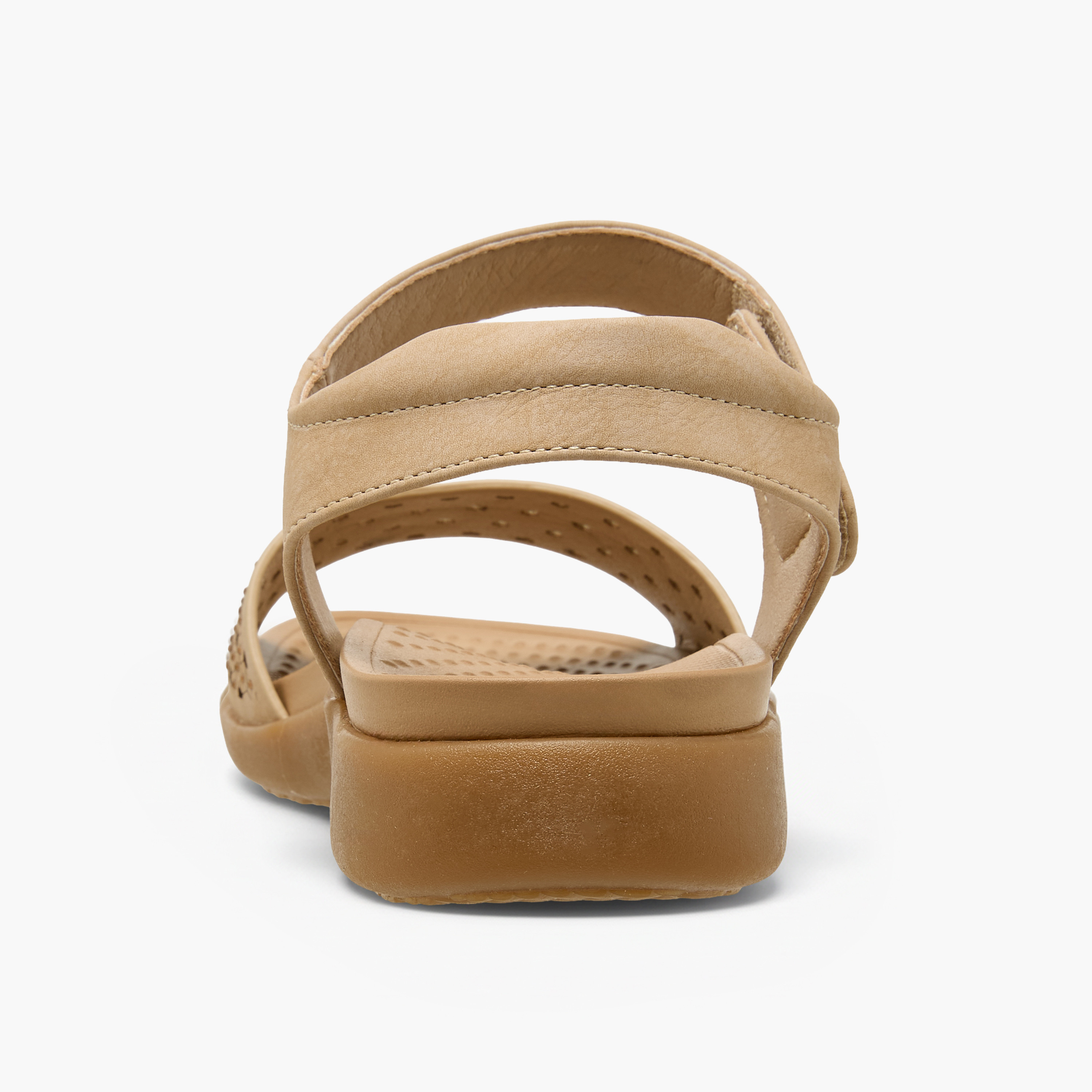 Le Confort Women Hook & Loop Strap Sandals-women-shoes-flats-sandals-image-4