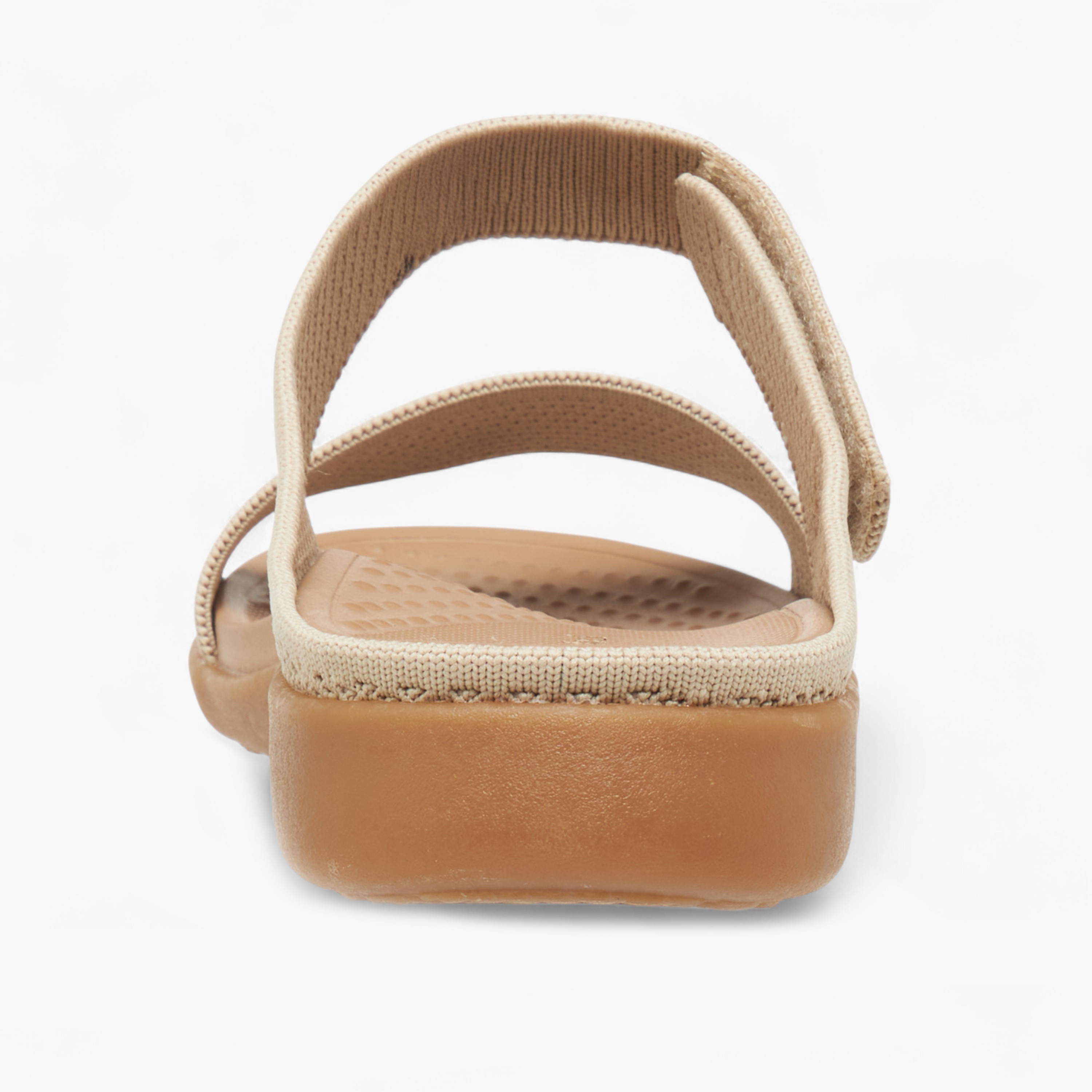 Le Confort Textured Slip-On Comfort Sandals-women-shoes-sandals-heeled-image-4