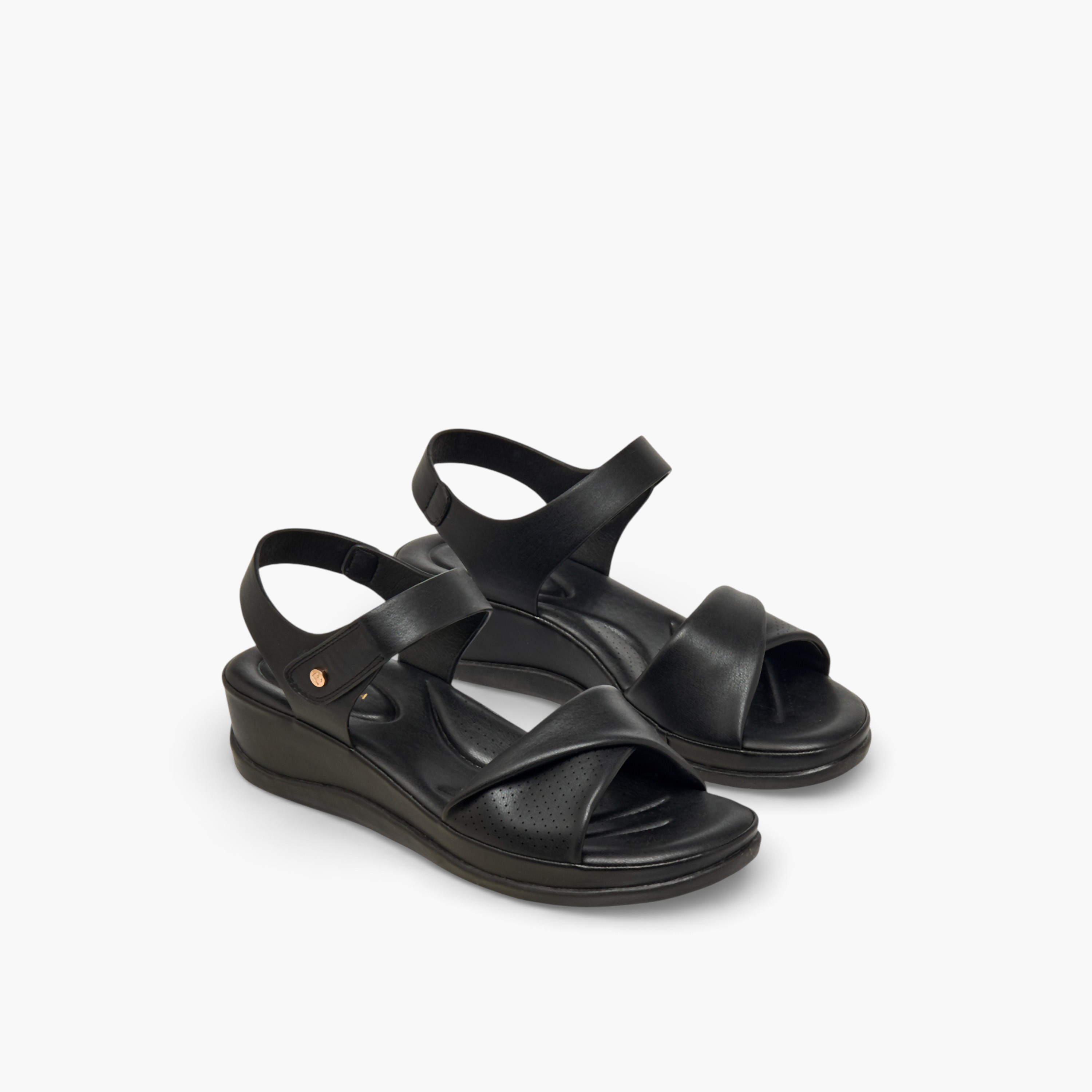 صندل بشريط إغلاق لاصق للنساء من فلورا بيلا-women-shoes-sandals-heeled-image-5