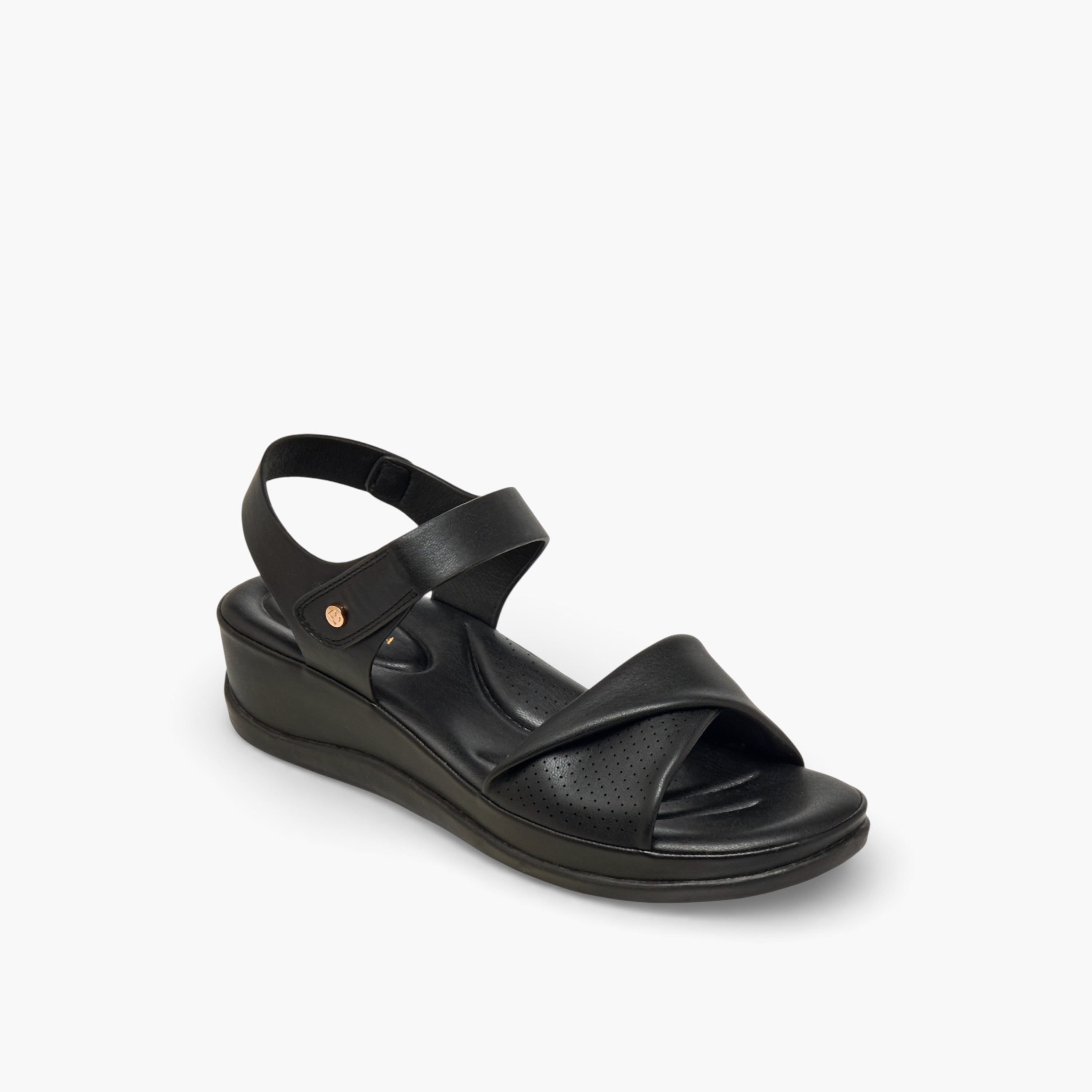 صندل بشريط إغلاق لاصق للنساء من فلورا بيلا-women-shoes-sandals-heeled-image-4
