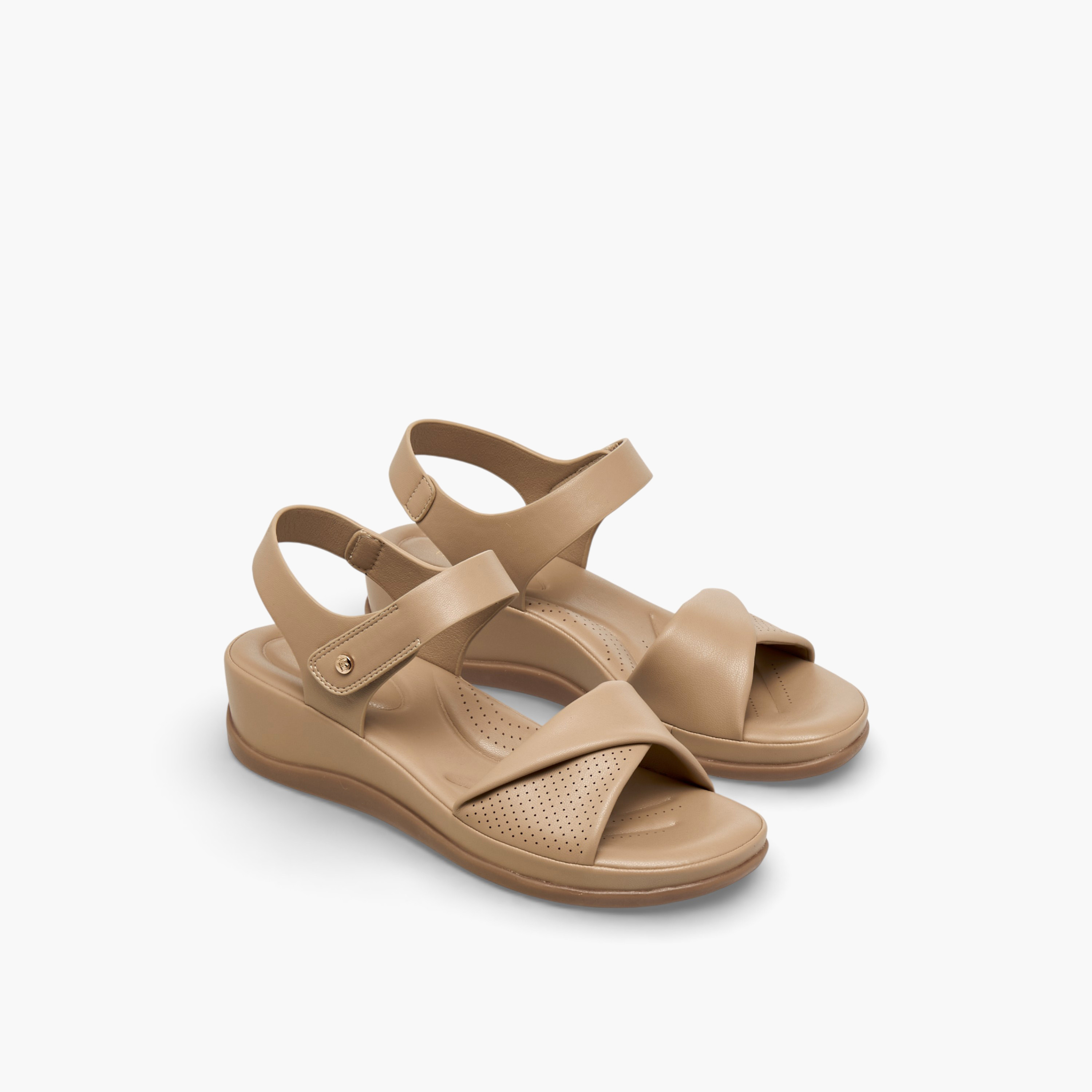 صندل بشريط إغلاق لاصق للنساء من فلورا بيلا-women-shoes-sandals-heeled-image-5