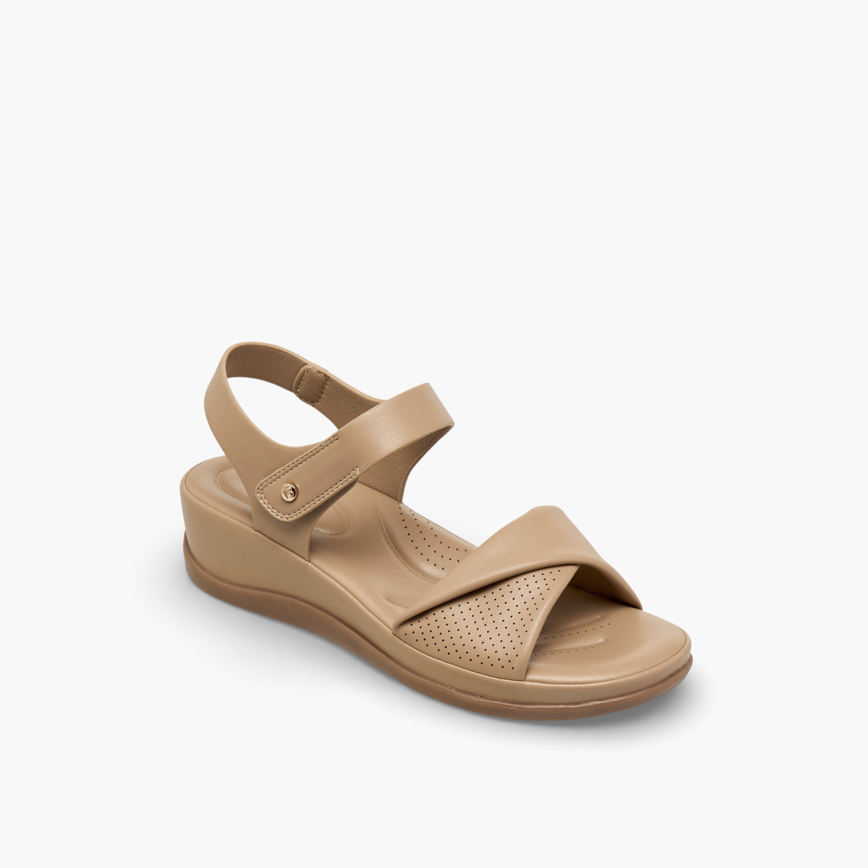 صندل بشريط إغلاق لاصق للنساء من فلورا بيلا-women-shoes-sandals-heeled-image-4