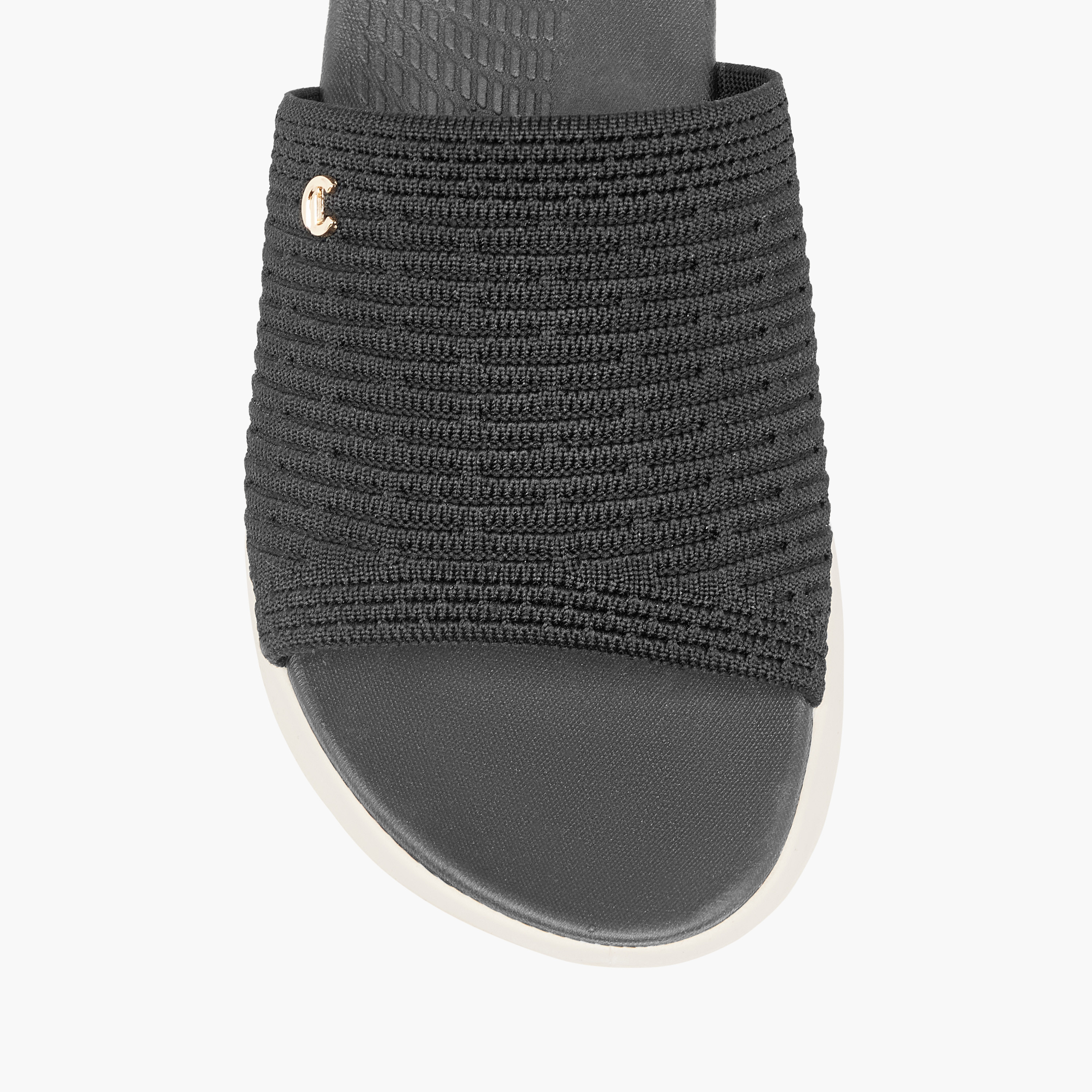 صندل خفيف مريح بارز الملمس سهل الارتداء للنساء من لو كونفورت-women-shoes-flats-sandals-image-4