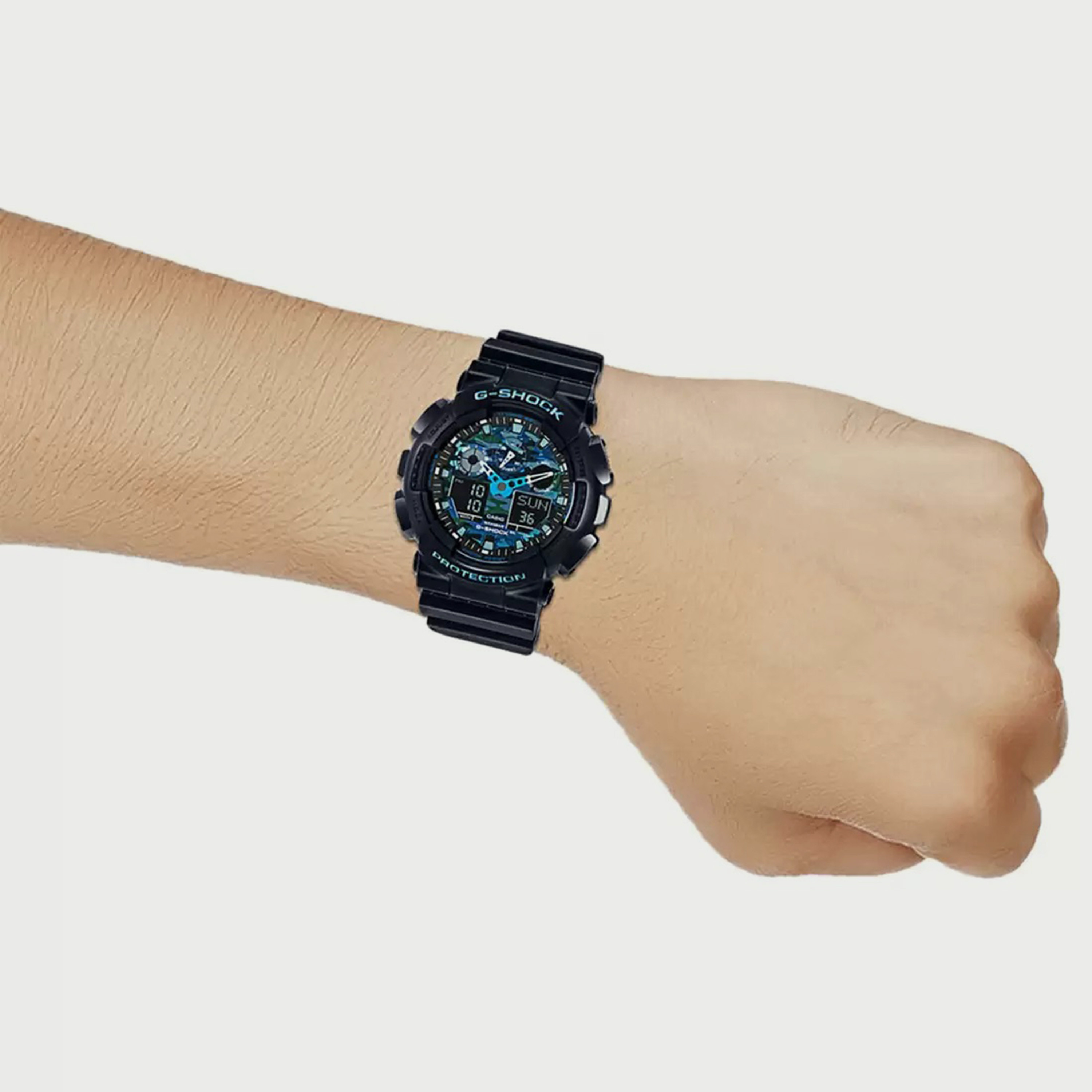 G-Shock Men's Analog-Digital Black Dial Watch - AW-591-2ADR-men-watchesandjewellery-watches-image-5