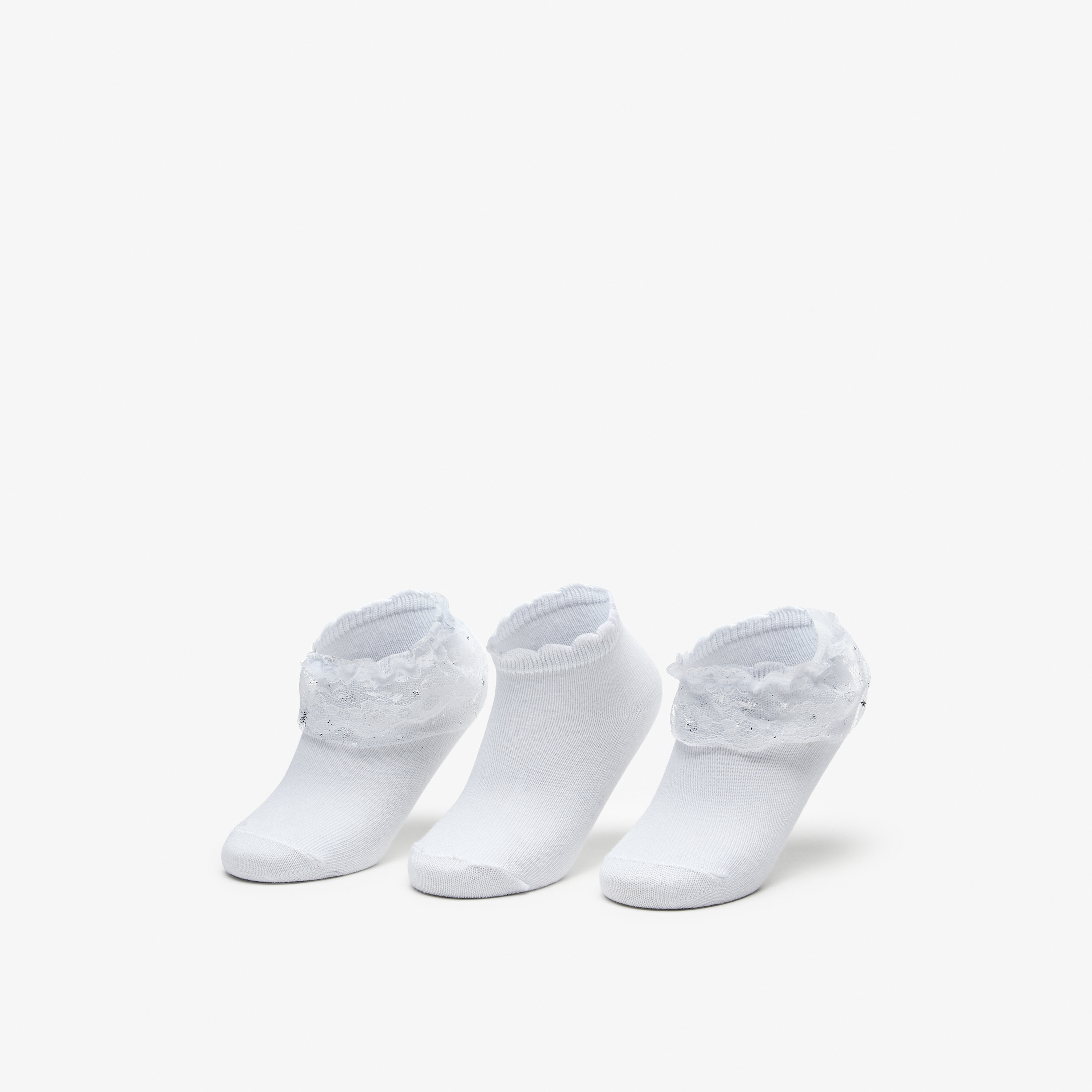 Barefeet Frill Socks - Set of 3-girls-accessories-socks-image-1