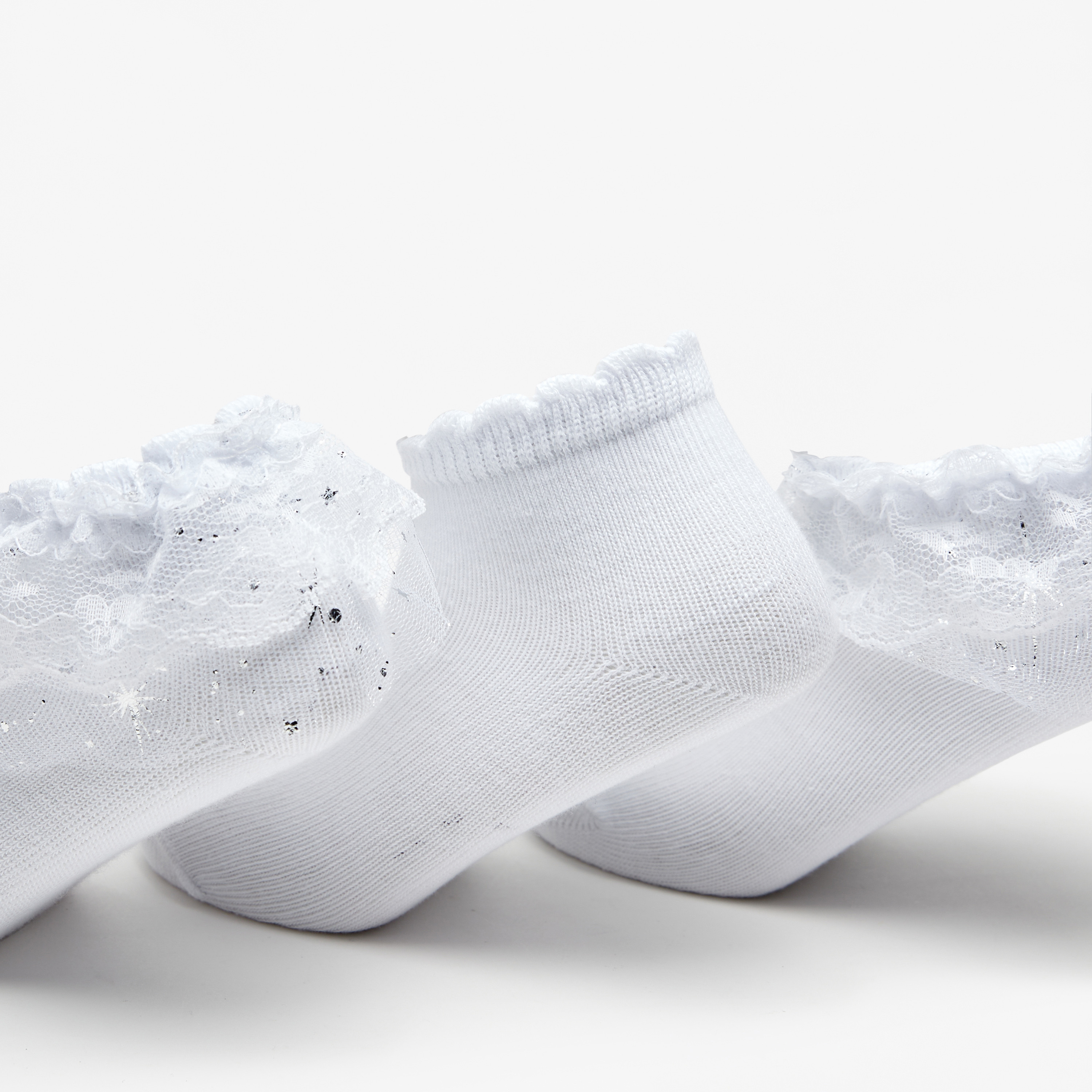 Barefeet Frill Socks - Set of 3-girls-accessories-socks-image-2