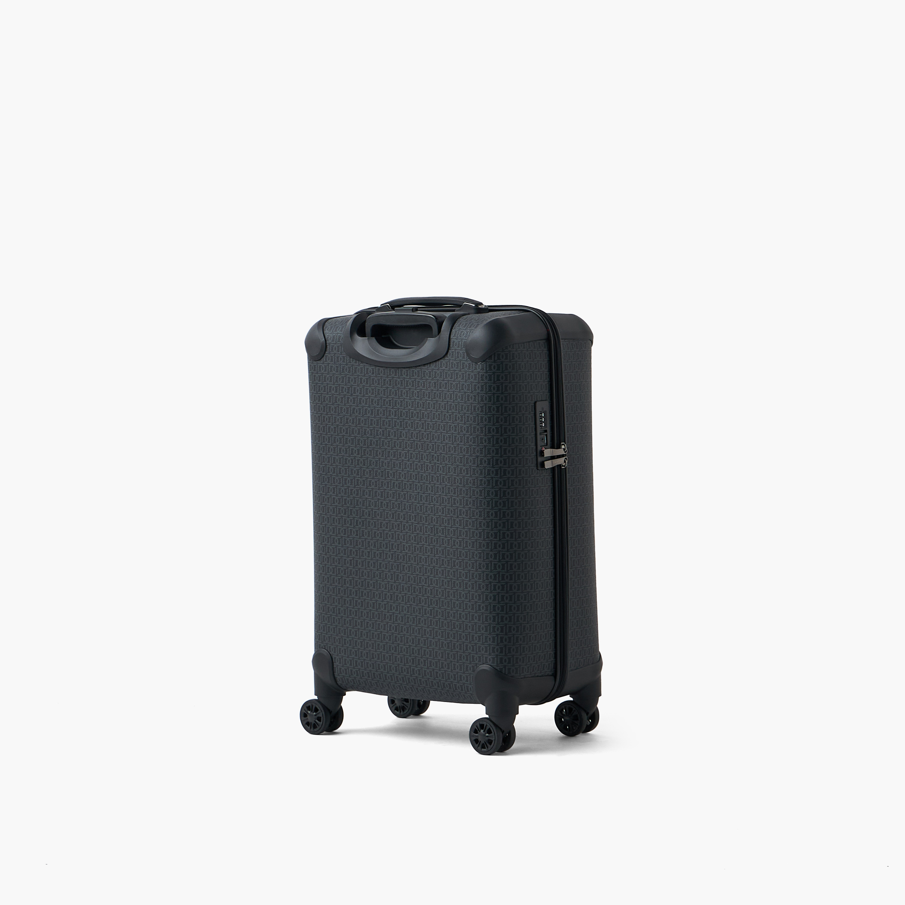 Duchini Textured Hardcase Trolley Bag with Retractable Handle-travel-luggagesandbags-luggage-image-3