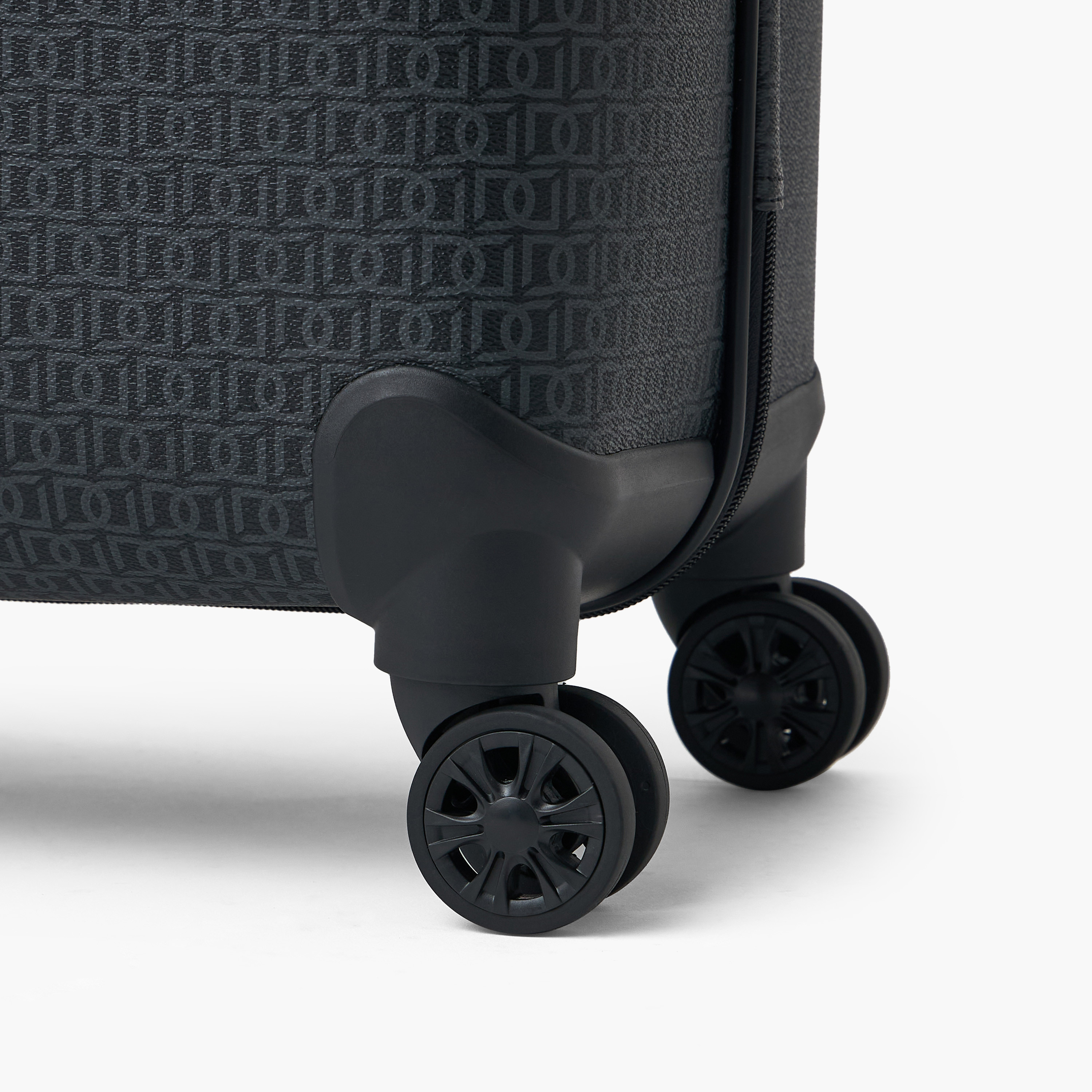 Duchini Textured Hardcase Trolley Bag with Retractable Handle-travel-luggagesandbags-luggage-image-7
