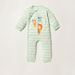 Juniors Closed Feet Sleepsuit with Long Sleeves and Embroidered Detail-Sleepsuits-thumbnail-0