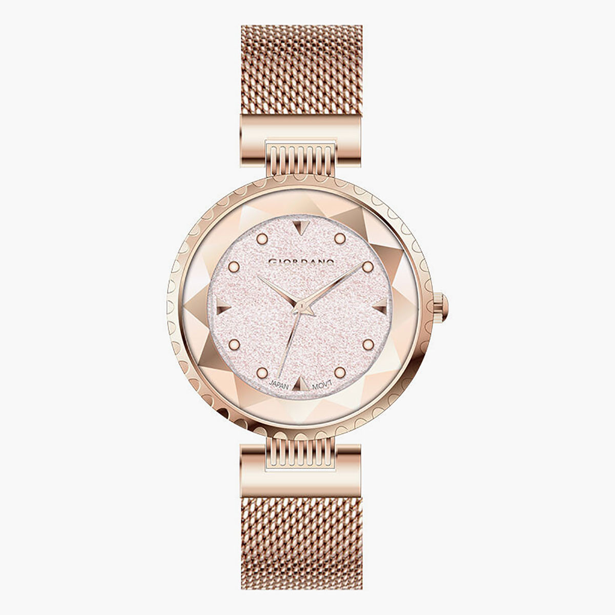 Rose gold watches on sale giordano