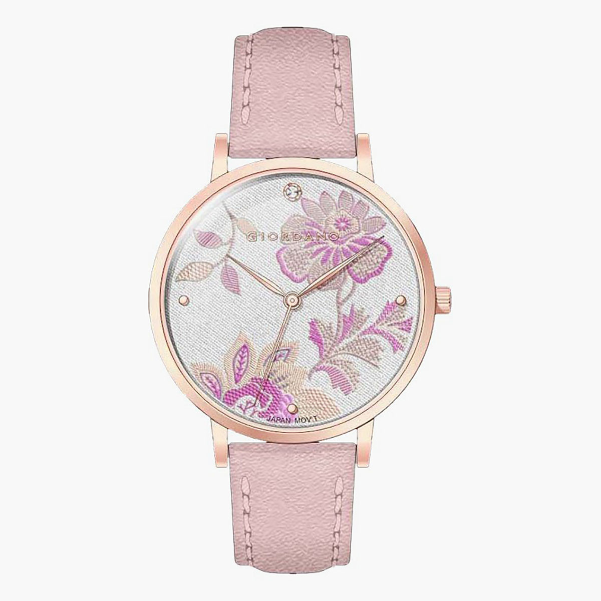 Giordano pink dial outlet watch