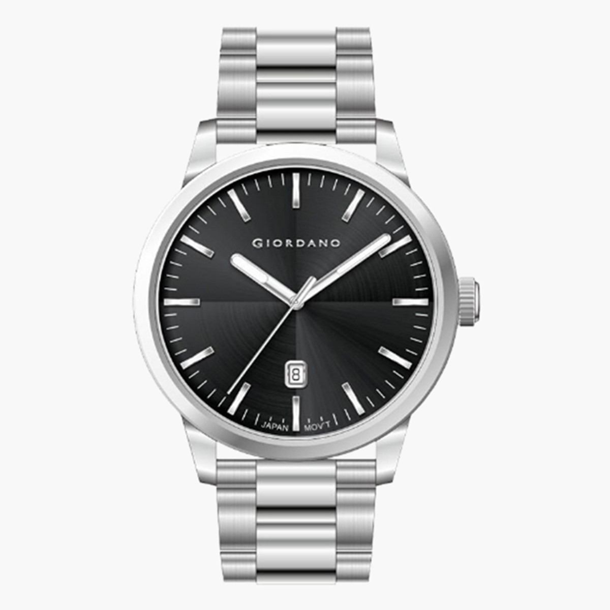 Buy Men's Giordano Men's Analog Black Dial Watch - GD-1116-11 ...