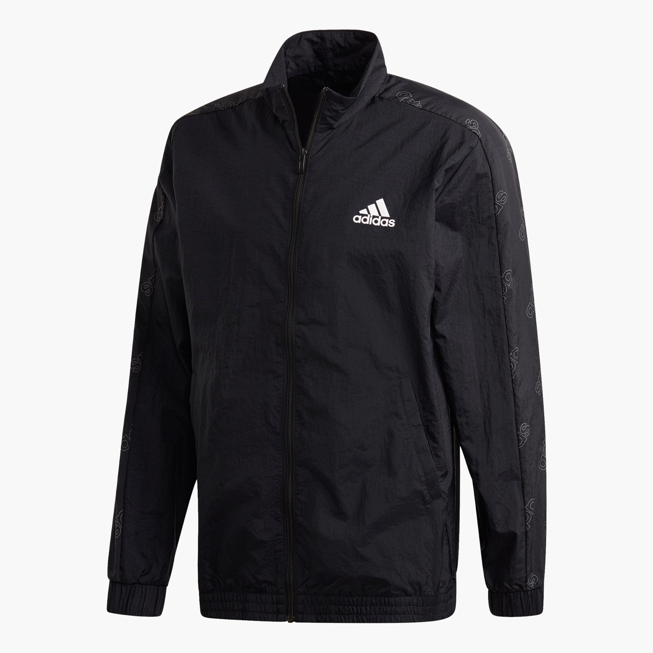 جاكيت للرجال بياقة عالية وسحّاب إغلاق للرجال من أديداس-men-clothing-sportswearandactivewear-hoodiesandsweatshirts-image-1