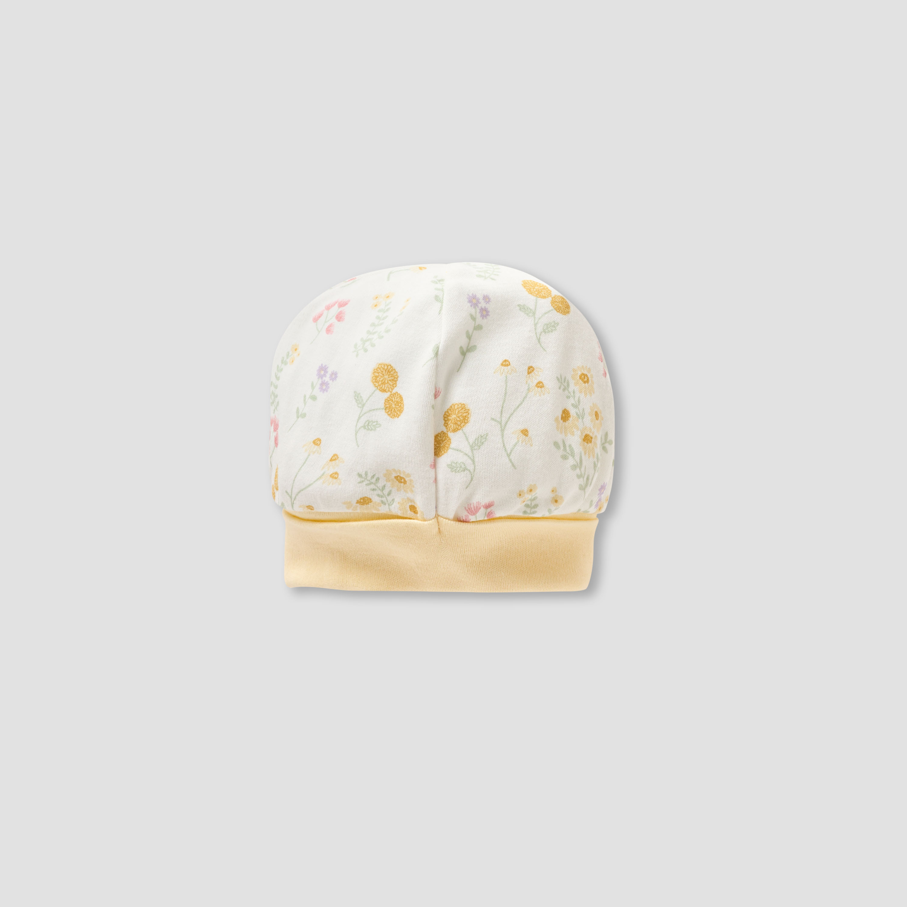 Juniors 5-Piece Girls Gift Set - Cotton - Sleepsuit, Blanket, Beanie, Hanger, Booties - Floral Print-baby-girls-clothing-setsandcoords-image-4