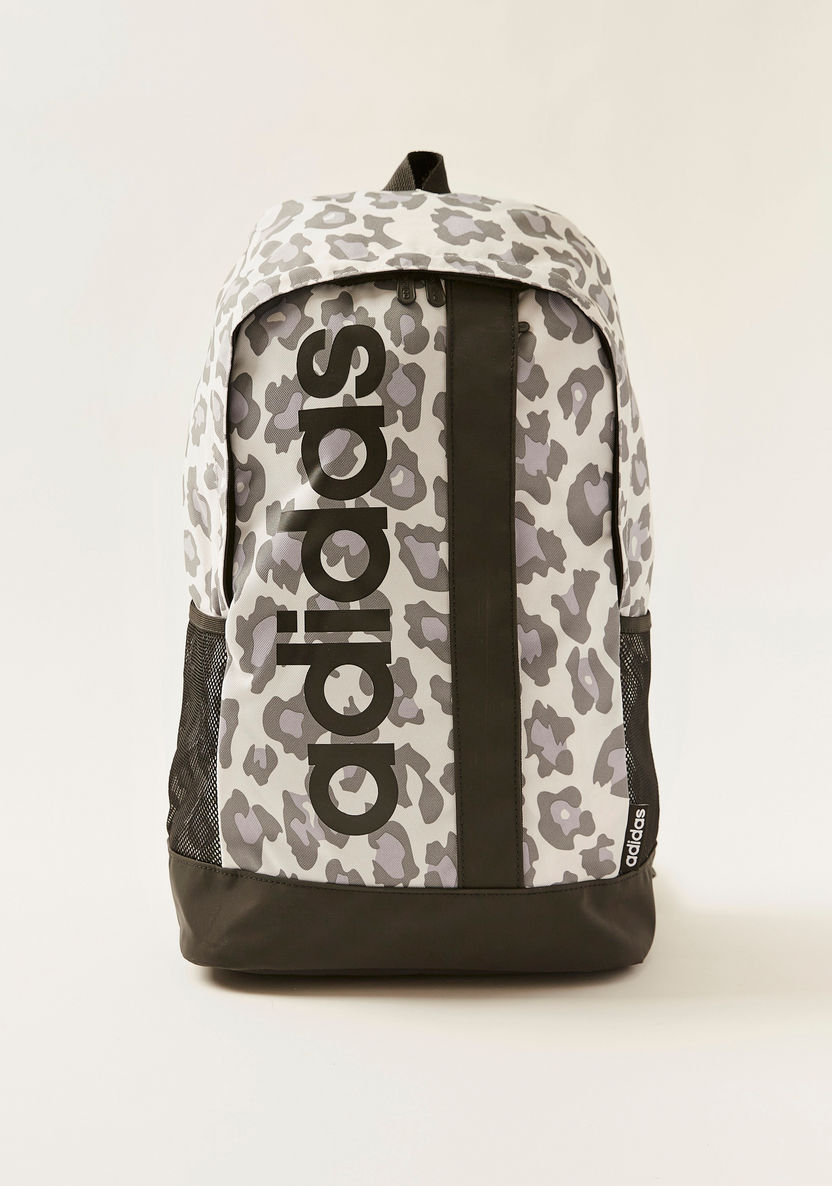 adidas Animal Print Backpack with Adjustable Straps-Boys%27 Sports Bags and Backpacks-image-0