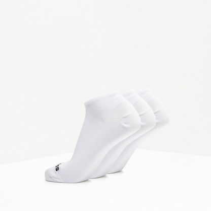 Adidas Solid Ankle Length Sports Socks - Set of 3-Women%27s Socks-image-2