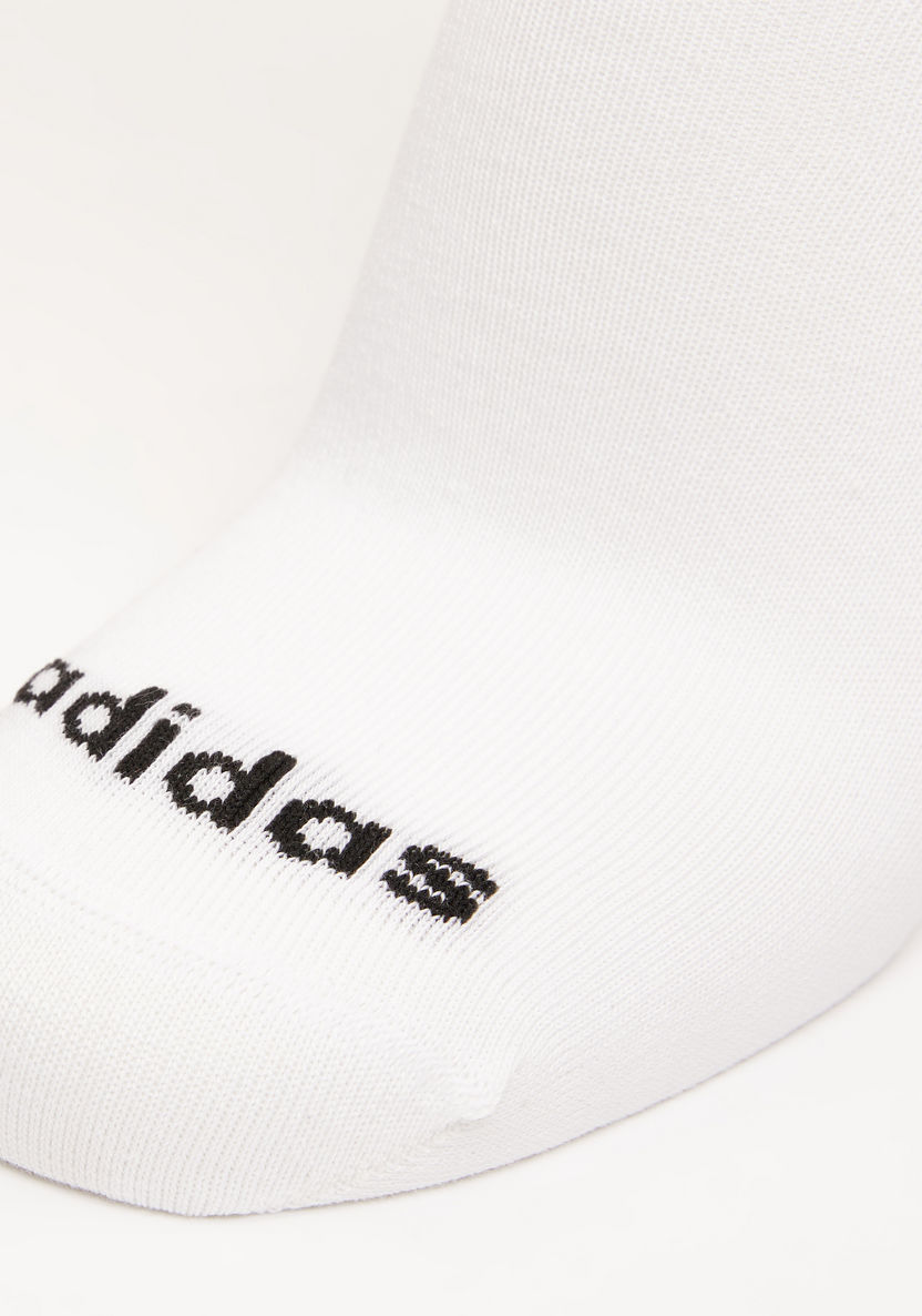 Adidas Solid Ankle Length Sports Socks - Set of 3-Men%27s Socks-image-1