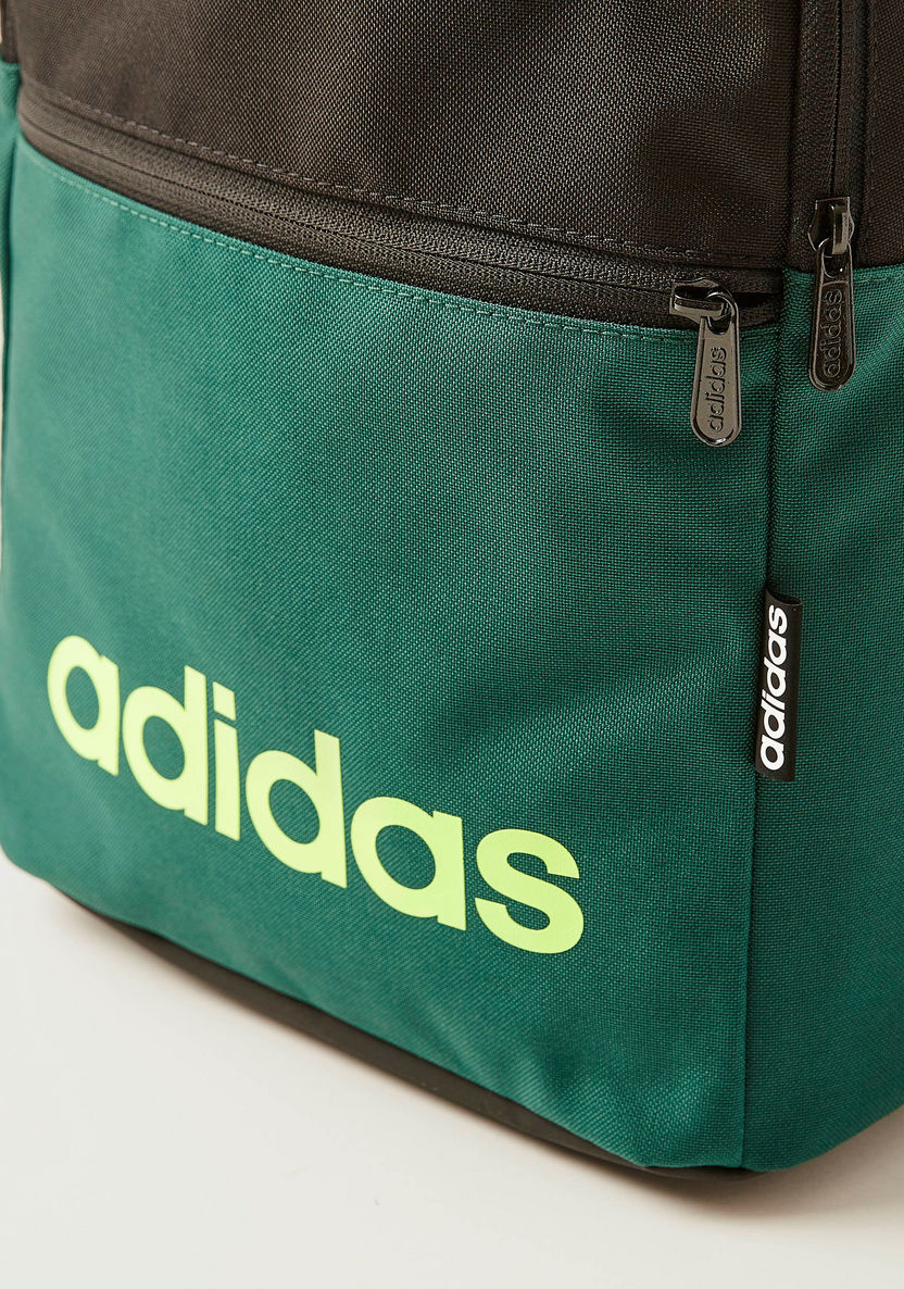 adidas Colourblock Backpack with Adjustable Straps-Boys%27 Sports Bags and Backpacks-image-2