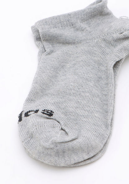 Adidas Solid Ankle Length Sports Socks - Set of 3-Boy%27s Socks-image-1