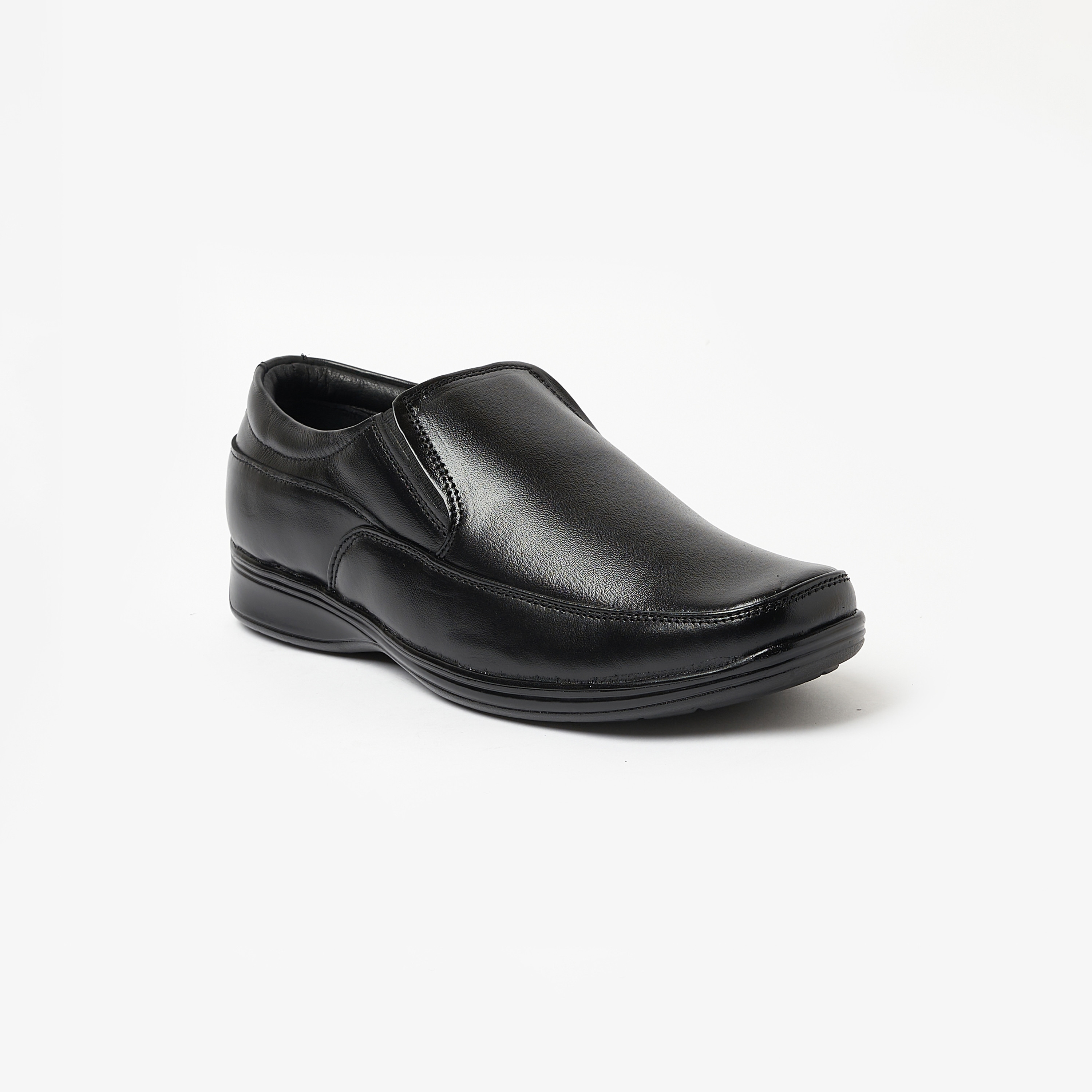 Geoomnii Men's Square Toe Formal Slip On Shoes | GEO-09-men-shoes-formalshoes-image-1