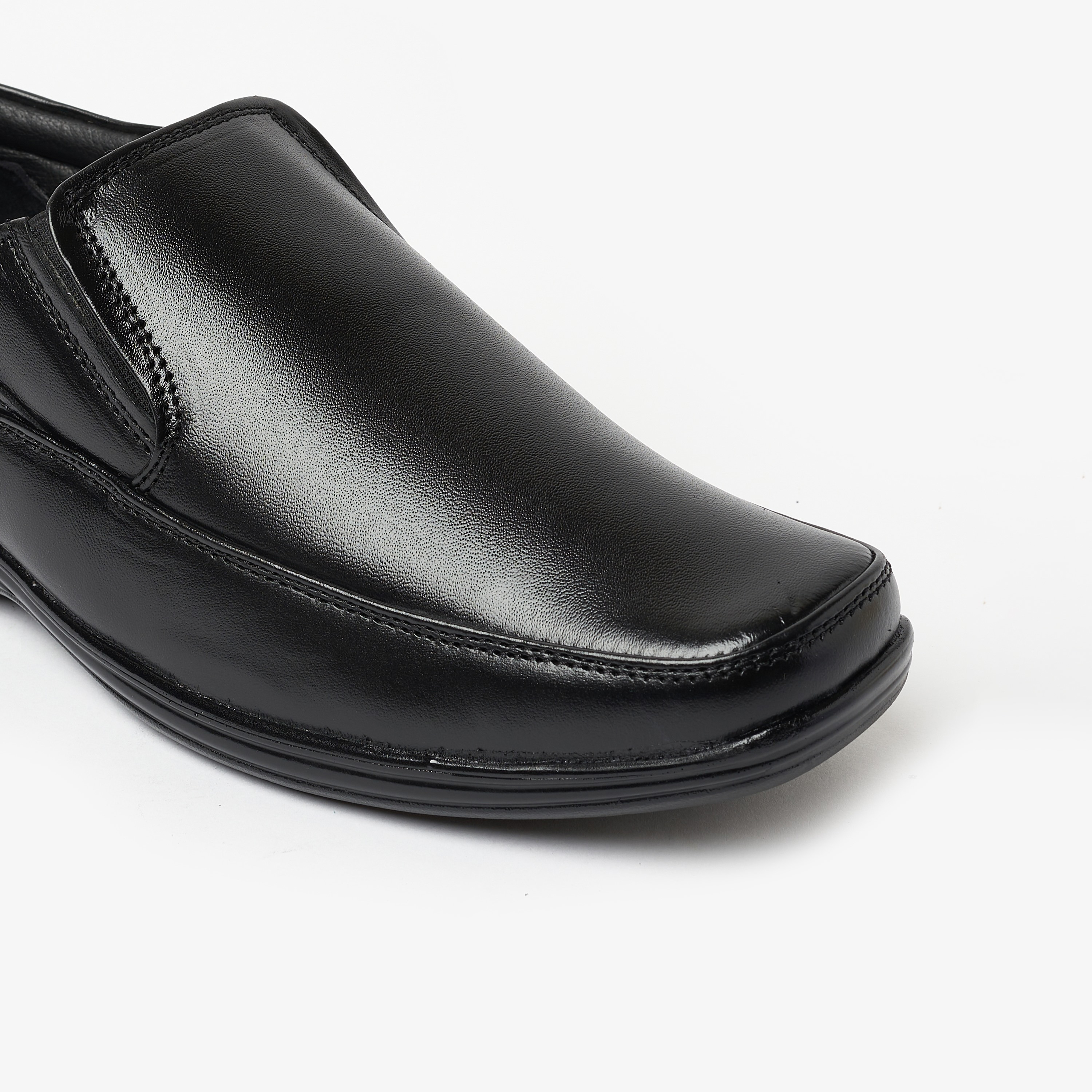 Geoomnii Men's Square Toe Formal Slip On Shoes | GEO-09-men-shoes-formalshoes-image-4