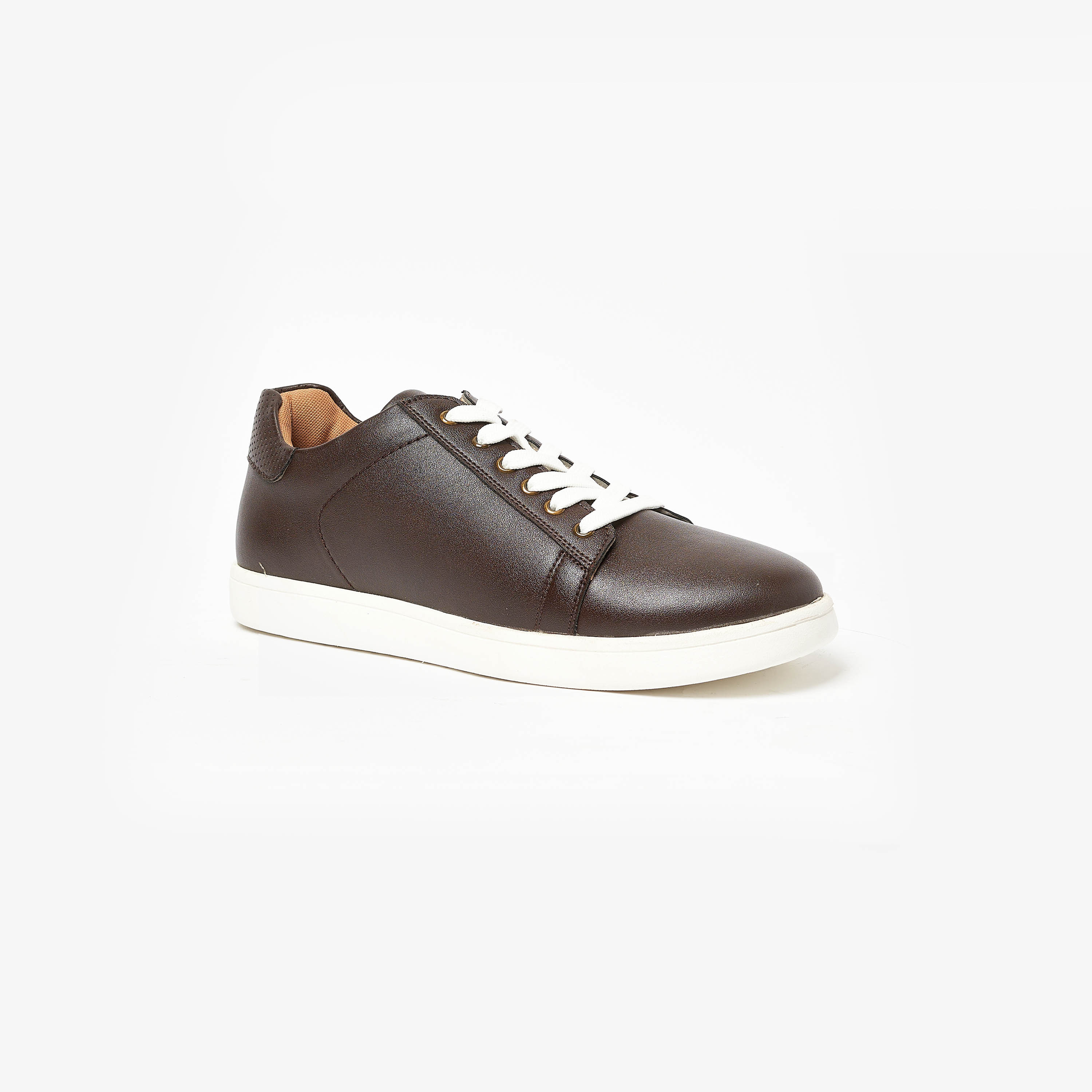 حذاء كاجوال رجالي من جيومني برباط علوي متوسط | GEO-100-men-shoes-sneakers-image-2