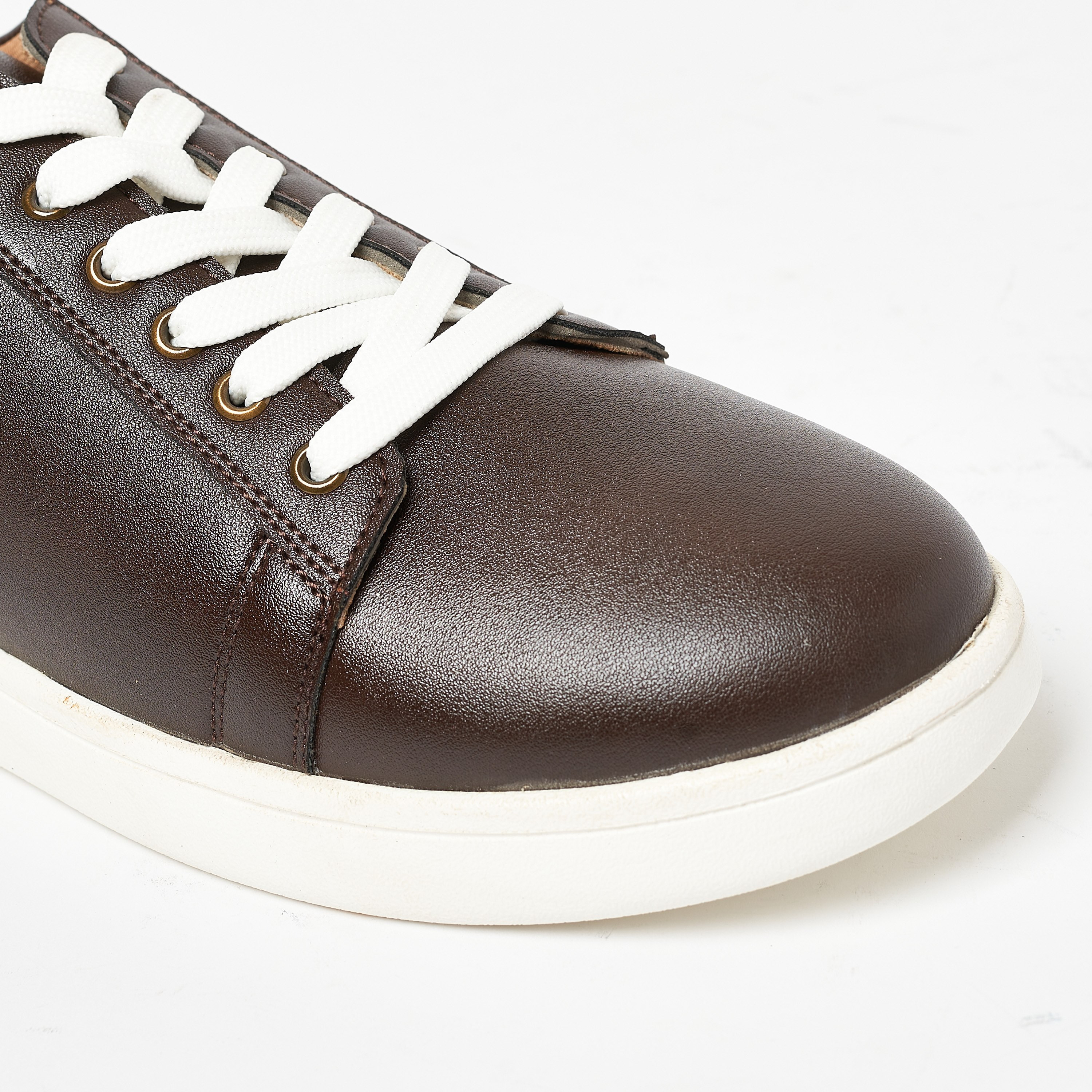 Geoomnii Men's Lace Up Mid Top Casual Shoes | GEO-100-men-shoes-sneakers-image-5