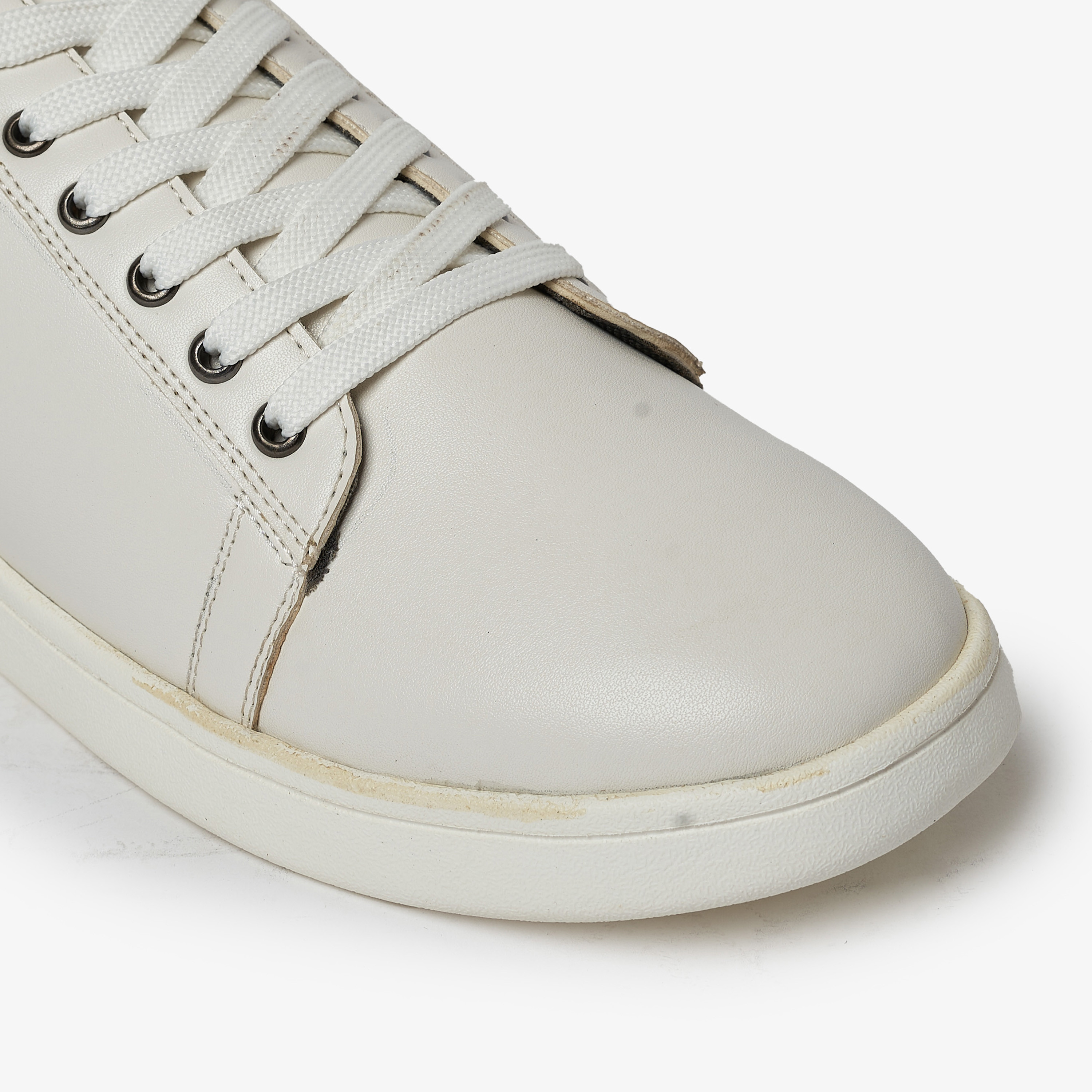 حذاء كاجوال رجالي من جيومني برباط علوي متوسط | GEO-100-men-shoes-sneakers-image-10