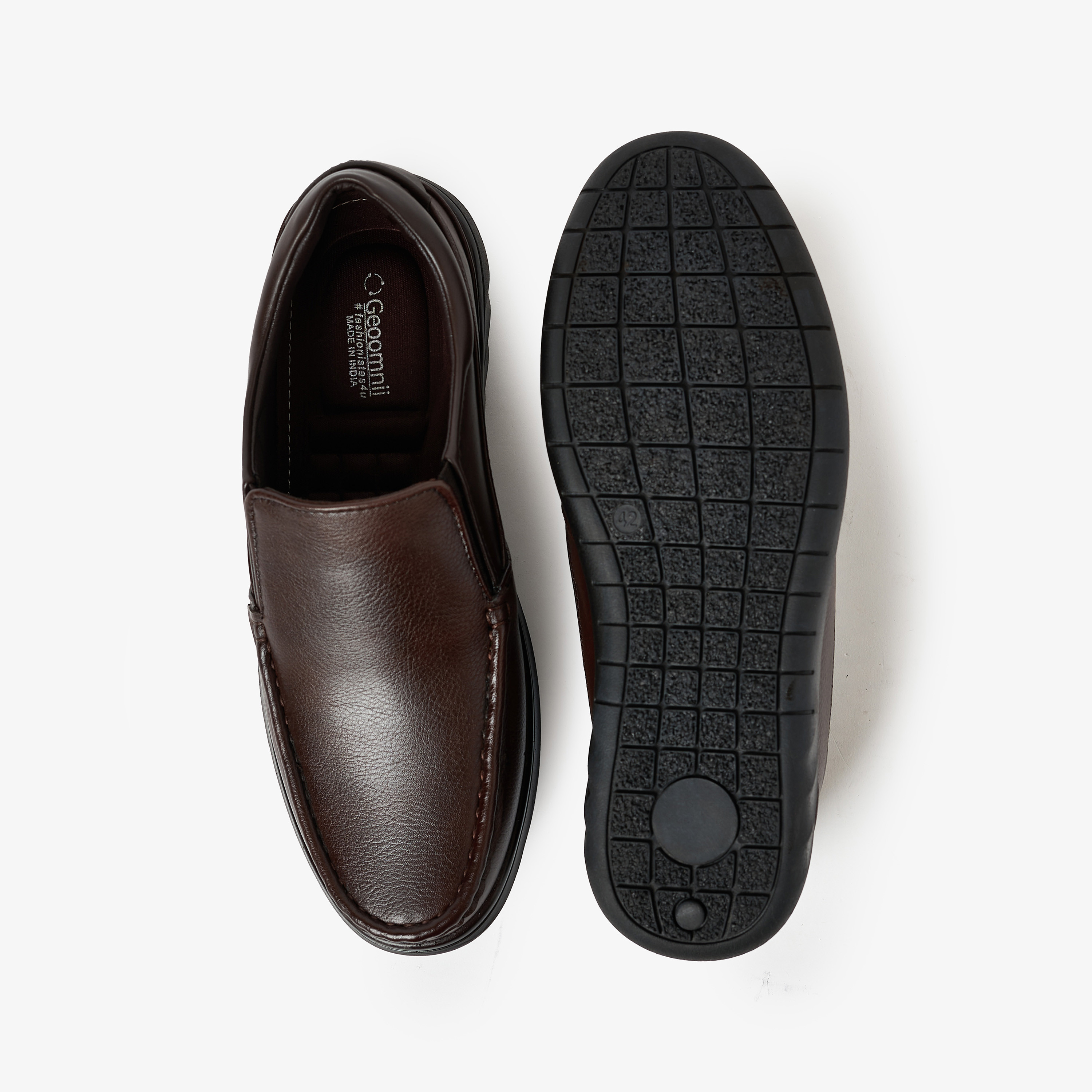 حذاء فارمل ذو سليب آن رجالي من جيومني | GEO-107-men-shoes-loafersandmoccasins-image-9