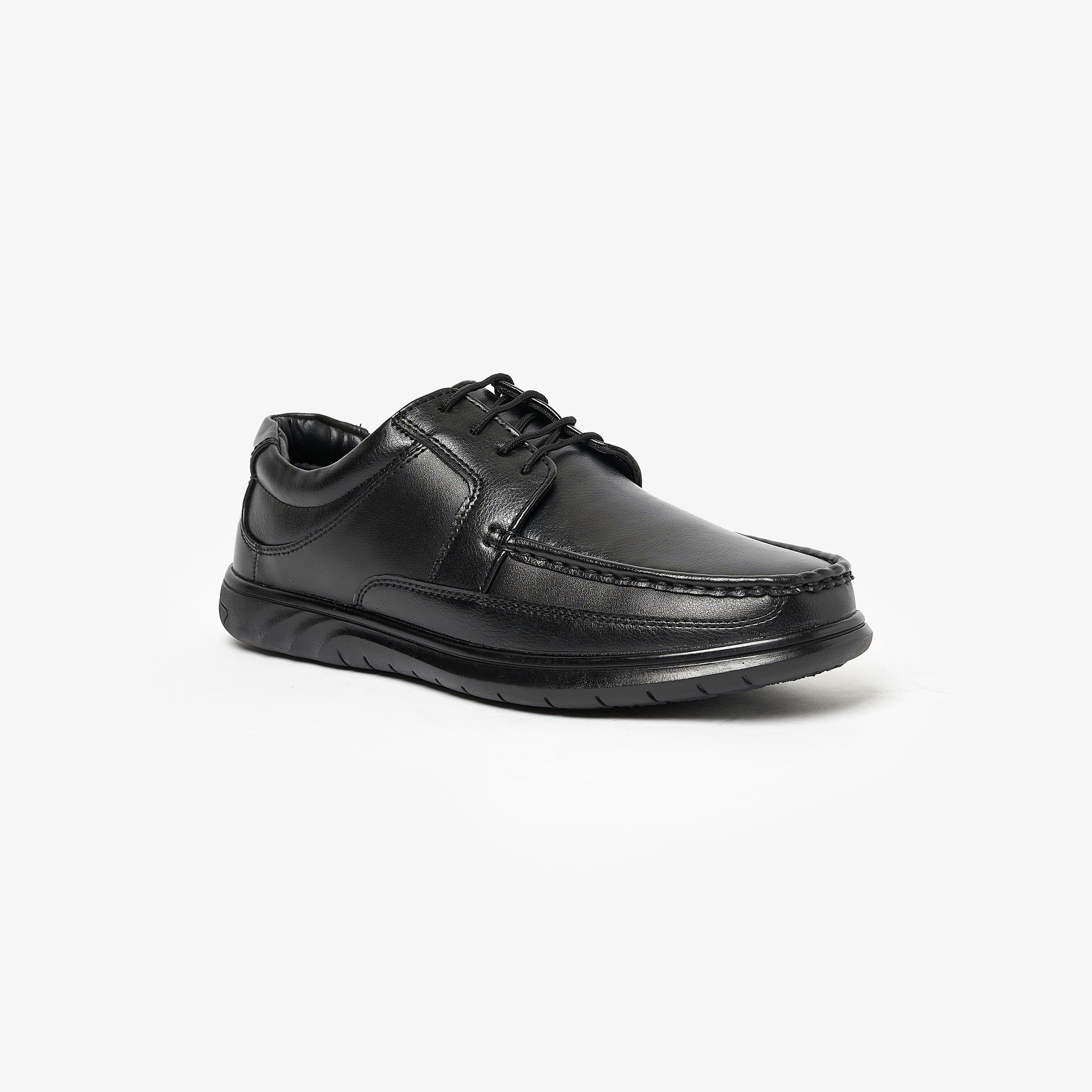 حذاء فارمل ديربي رجالي من جيومني برباط | GEO-108-men-shoes-formalshoes-image-1