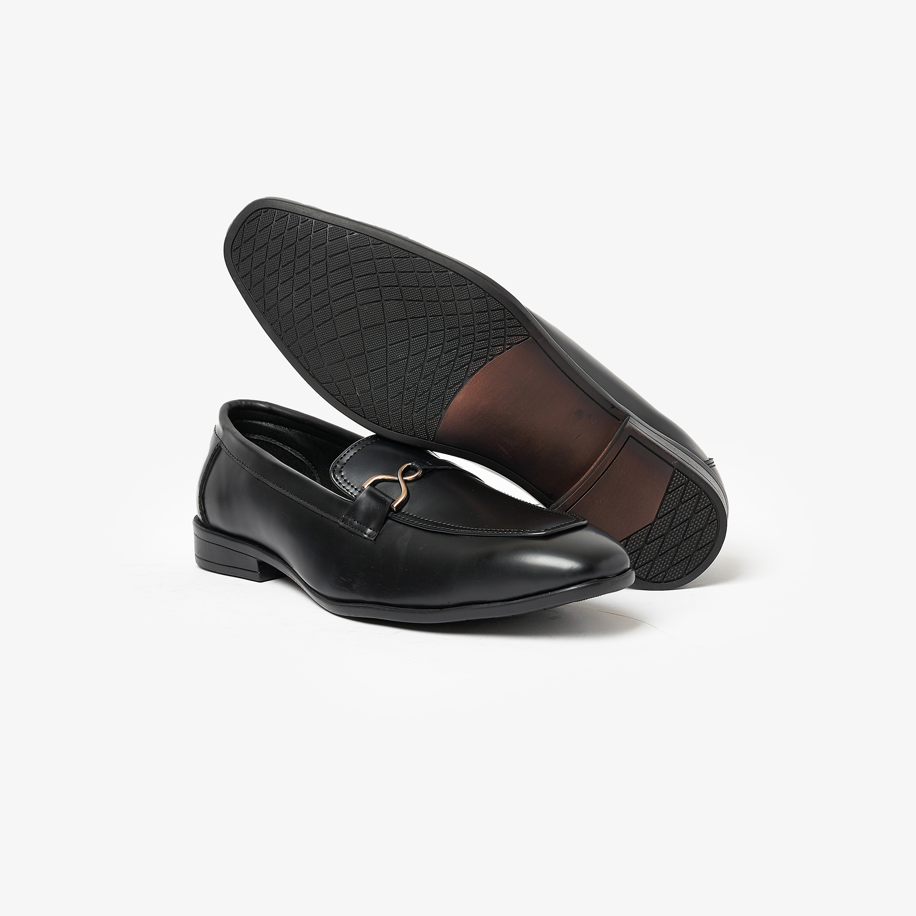 Geoomnii Men's Slip On Horsebit Loafers | GEO-116-men-shoes-loafersandmoccasins-image-4