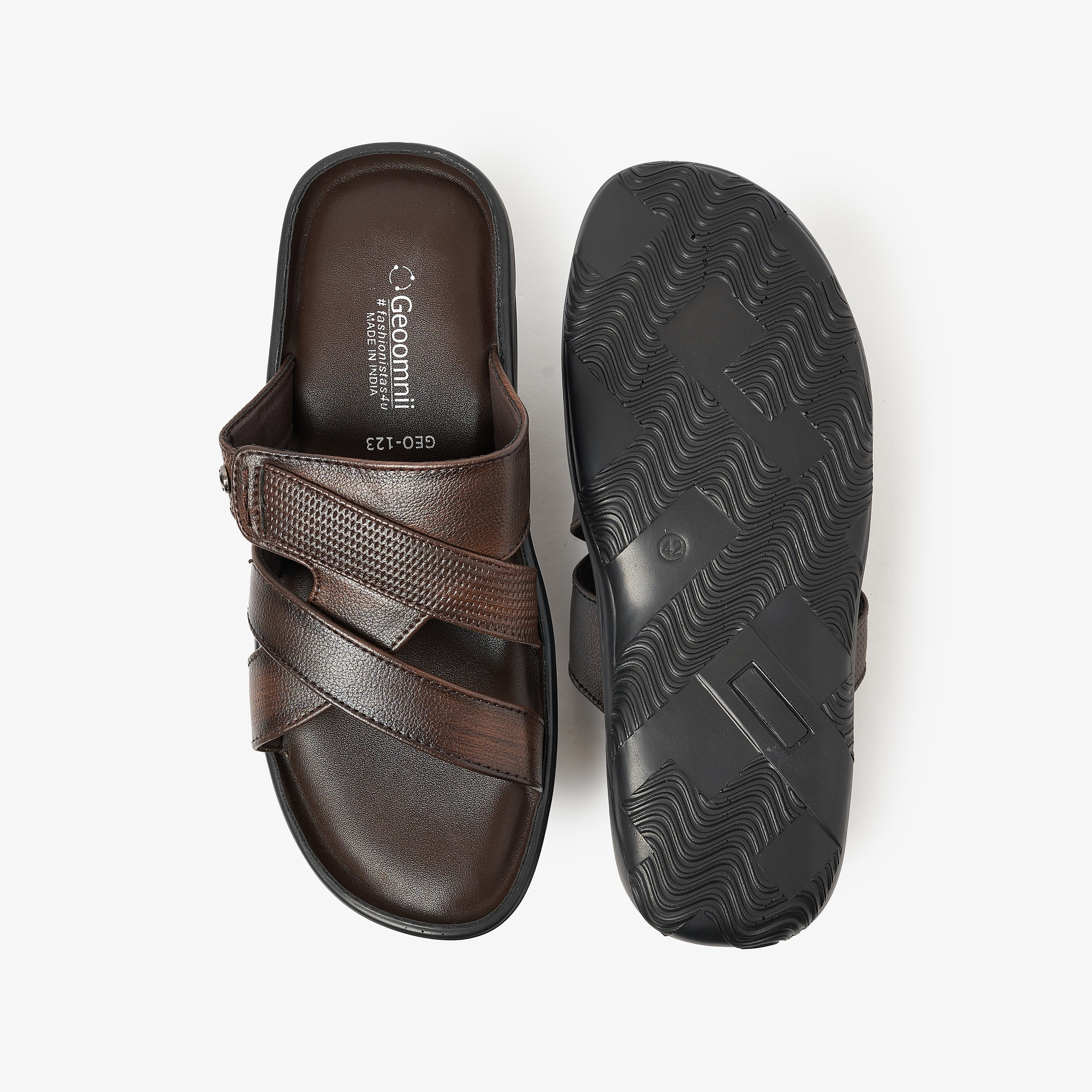 Geoomnii Men's Slip-On Thong Sandals | GEO-123-men-shoes-sandals-image-1