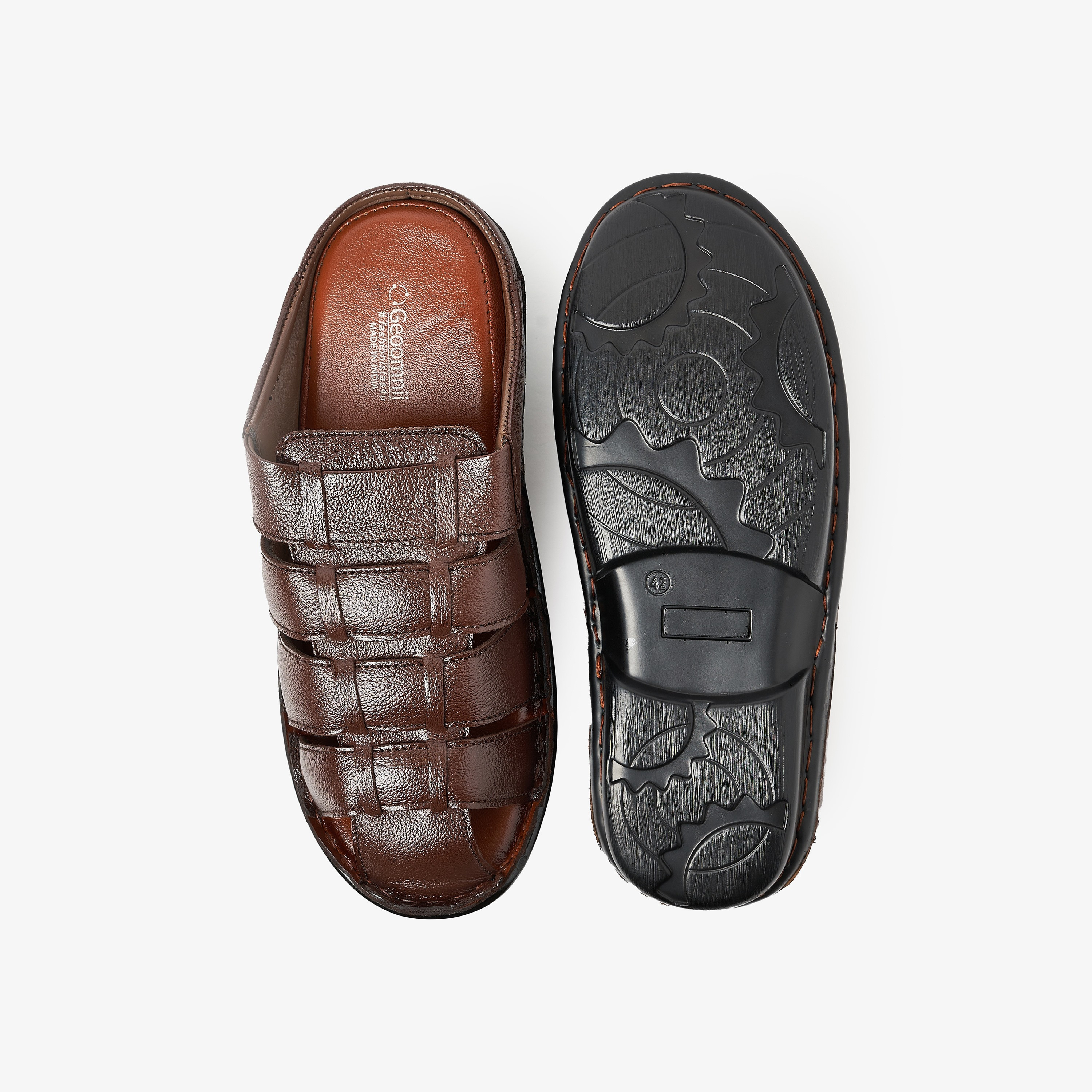 صنادل فيشرمان مع سليب آن رجالي من جيومني | GEO-127-men-shoes-sandals-image-9