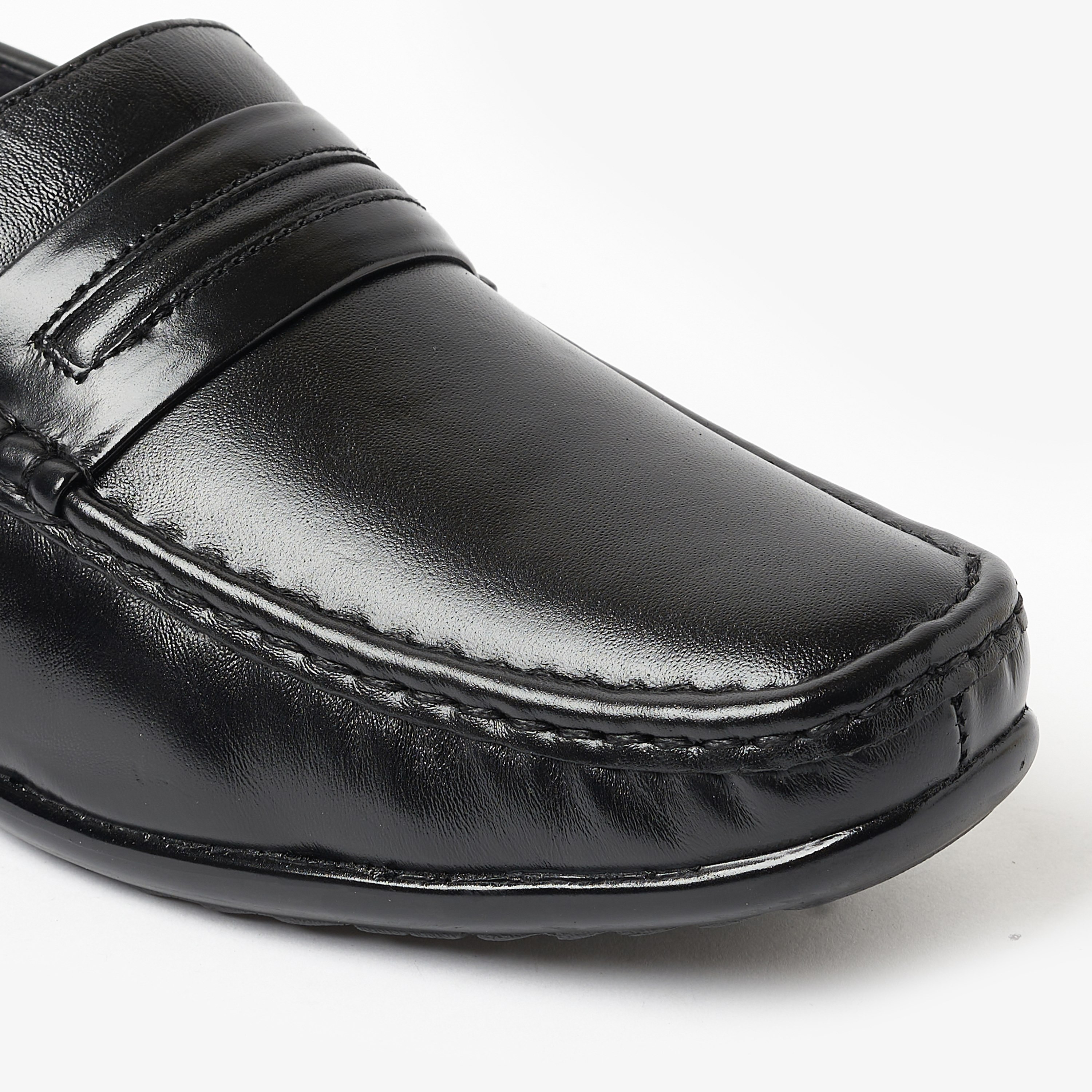 حذاء  رجالي بمقدمة مستديرة رسمية بيني لوفارز من جيواومني | GEO-12-men-shoes-formalshoes-image-4
