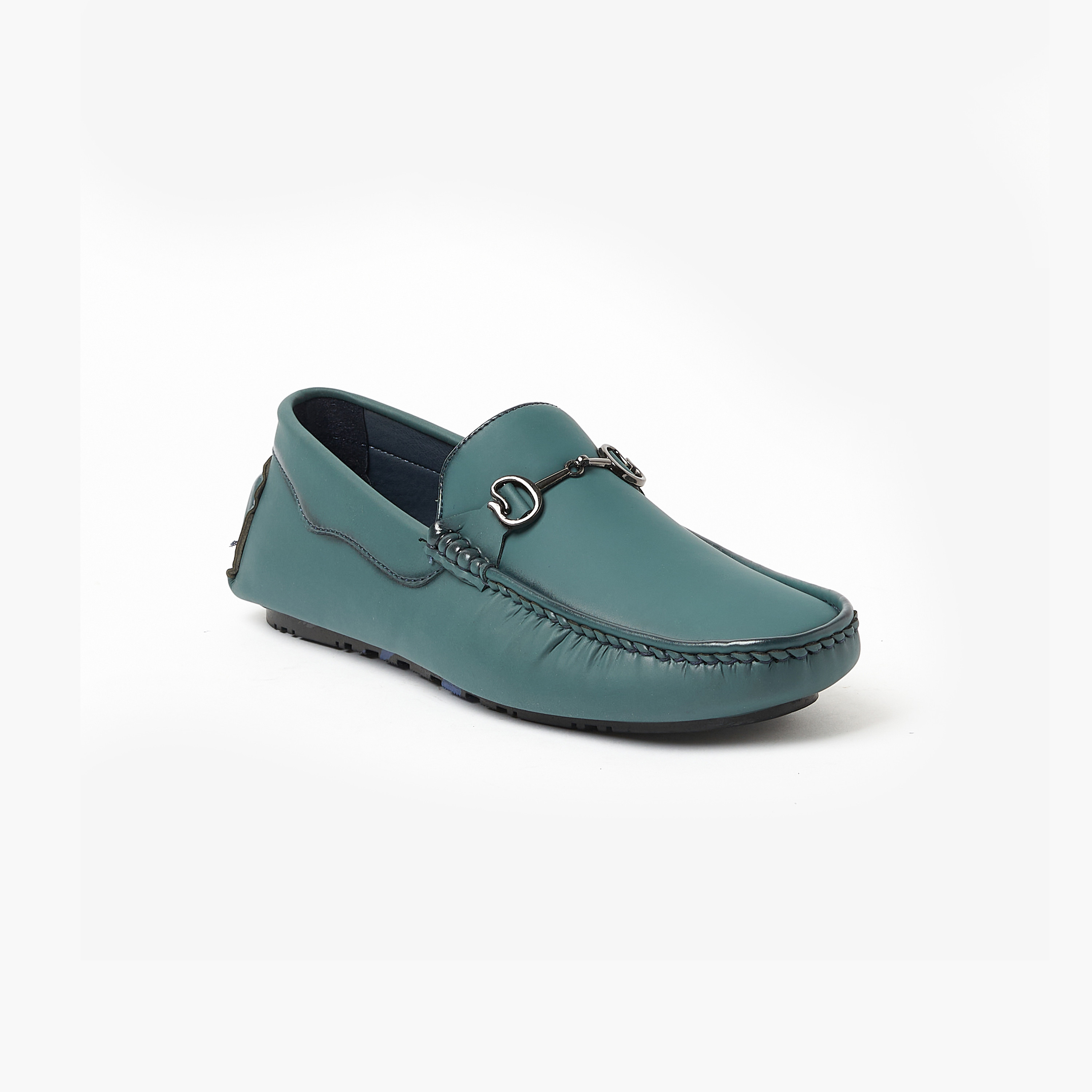 Geoomnii Men's Slip-On Loafers | GEO-20-BLUE-men-shoes-loafersandmoccasins-image-1