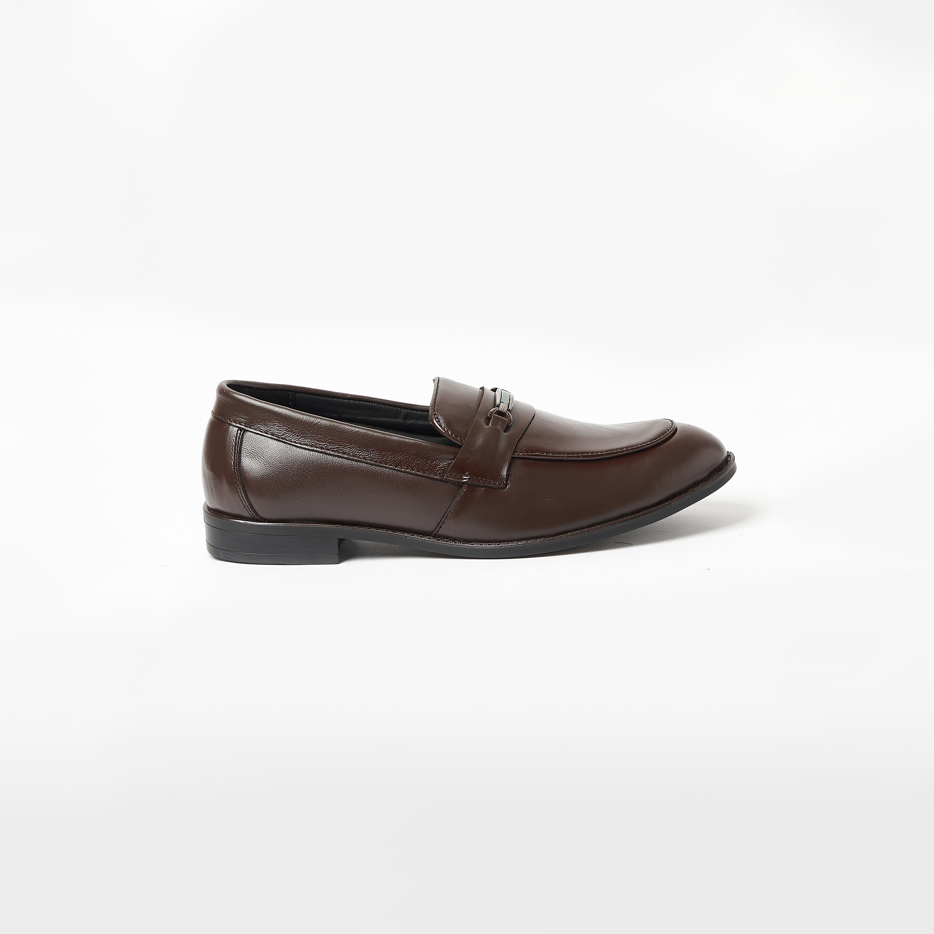 Geoomnii Men's Slip-On Loafers | GEO-30-BROWN-men-shoes-formalshoes-image-4