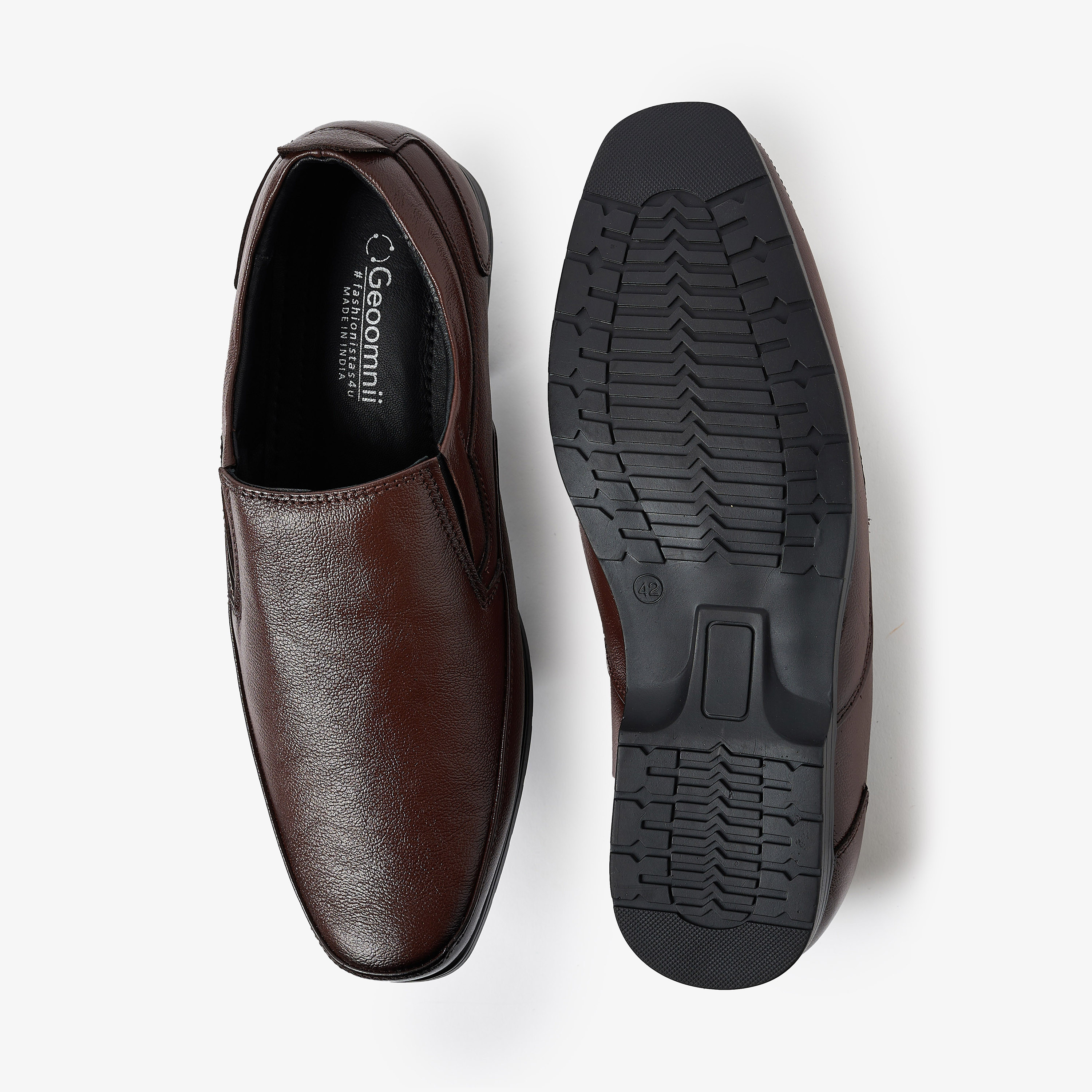 Geoomnii Men's Slip On Formal Shoes | GEO-50-men-shoes-formalshoes-image-4