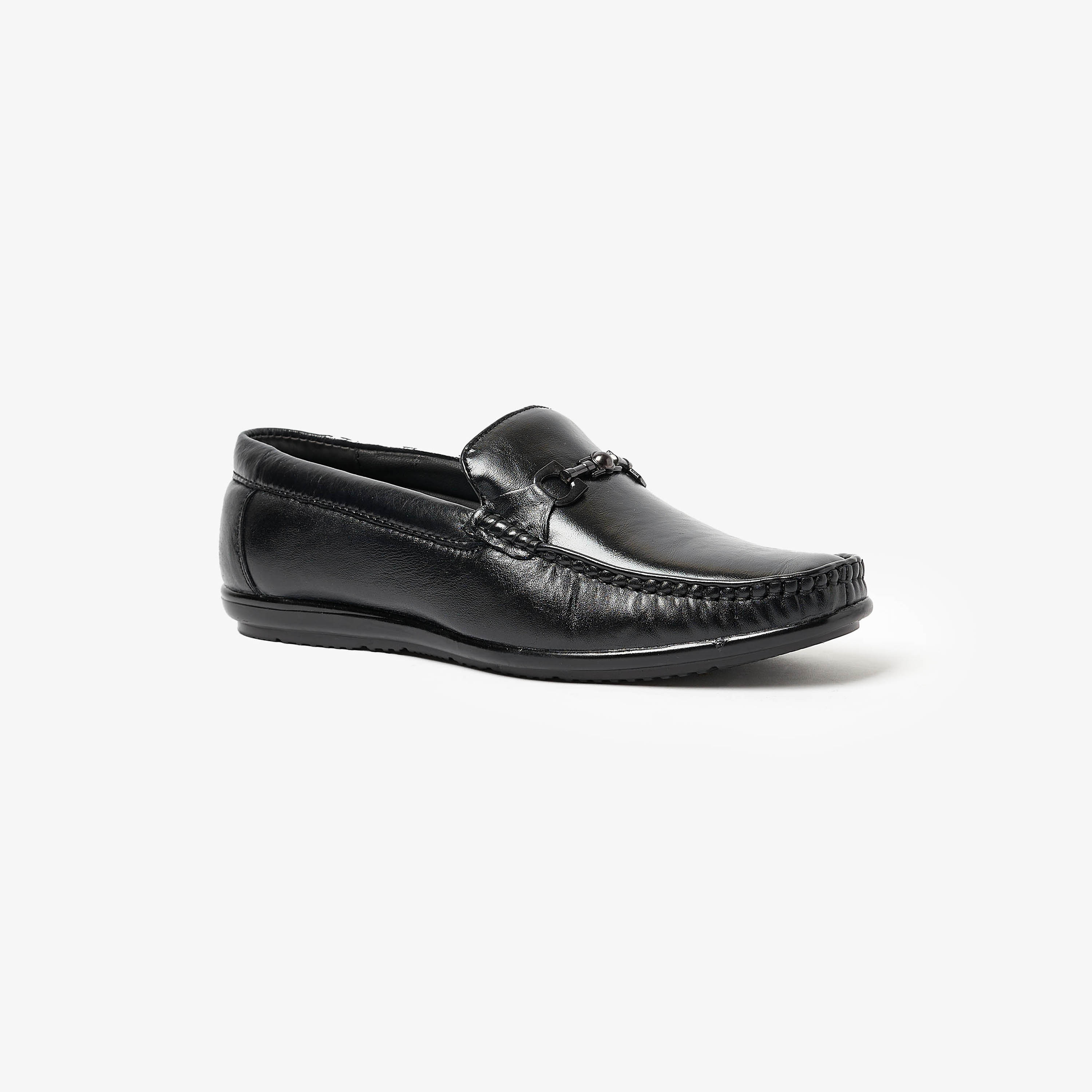 Geoomnii Men's Slip On Horsebit Loafers | GEO-59-men-shoes-loafersandmoccasins-image-1