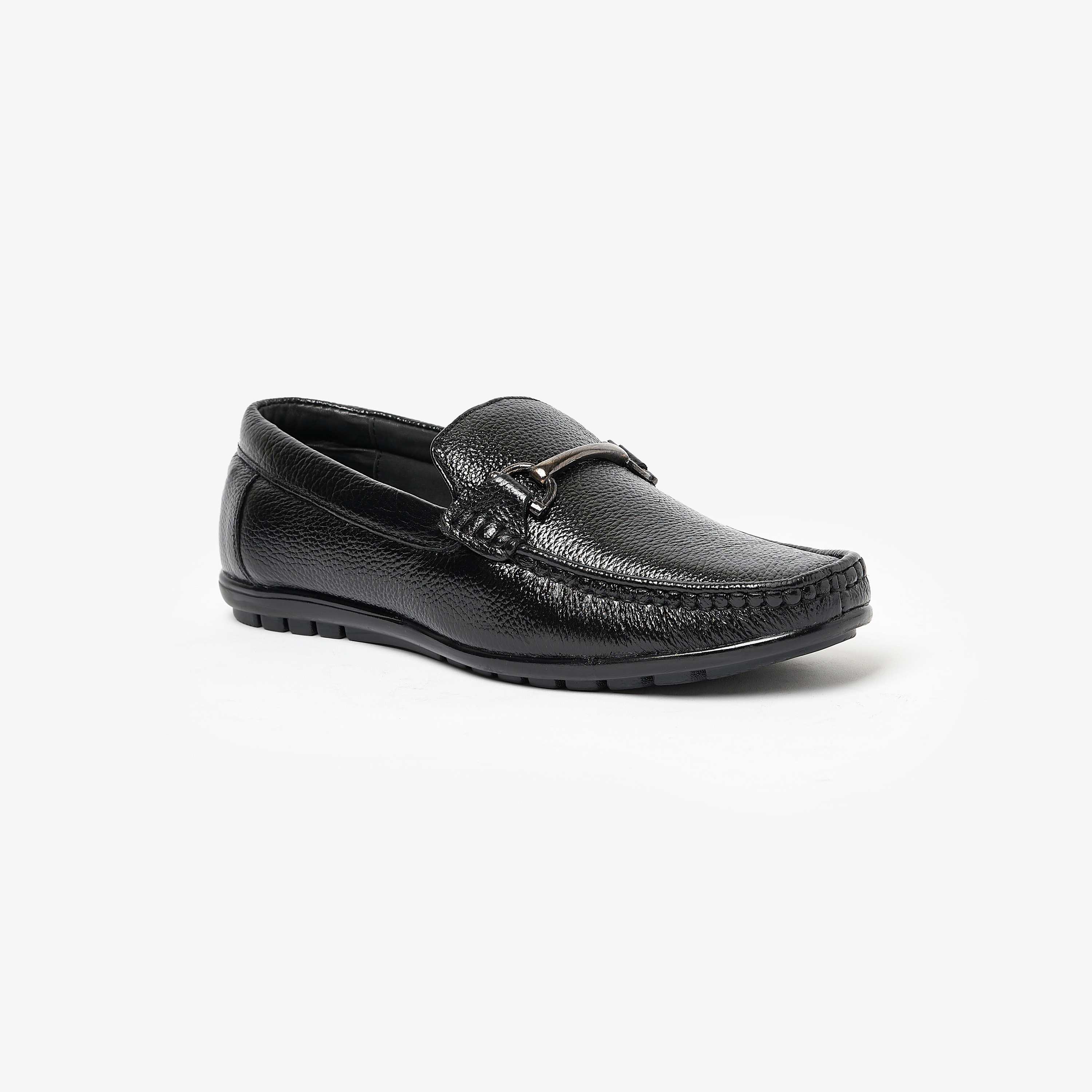 حذاء لوفرز ذو هورسبيت مع سليب آن رجالي من جيومني | GEO-60-men-shoes-loafersandmoccasins-image-1