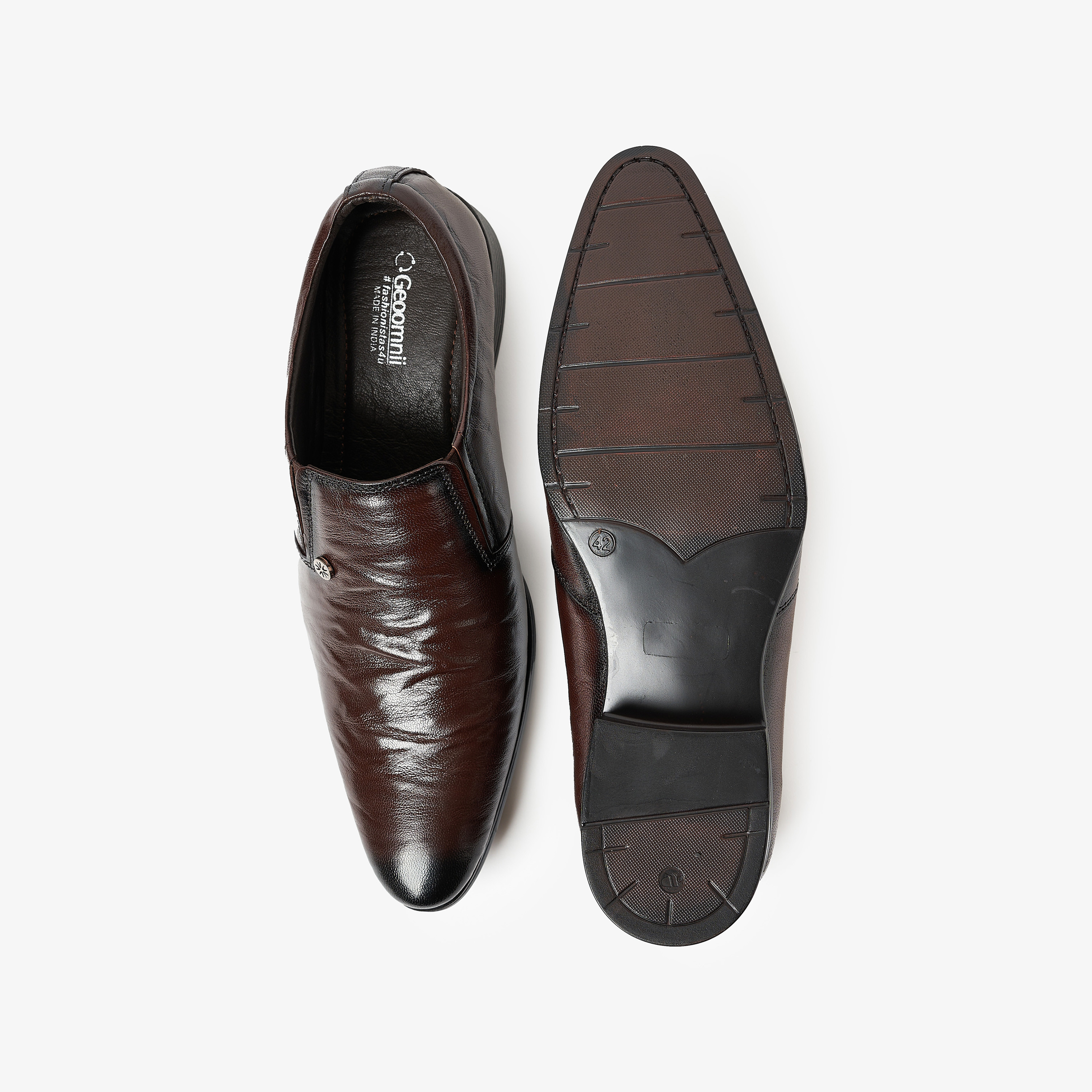 حذاء فارمل ذو سليب آن رجالي من جيومني | GEO-70-men-shoes-formalshoes-image-9