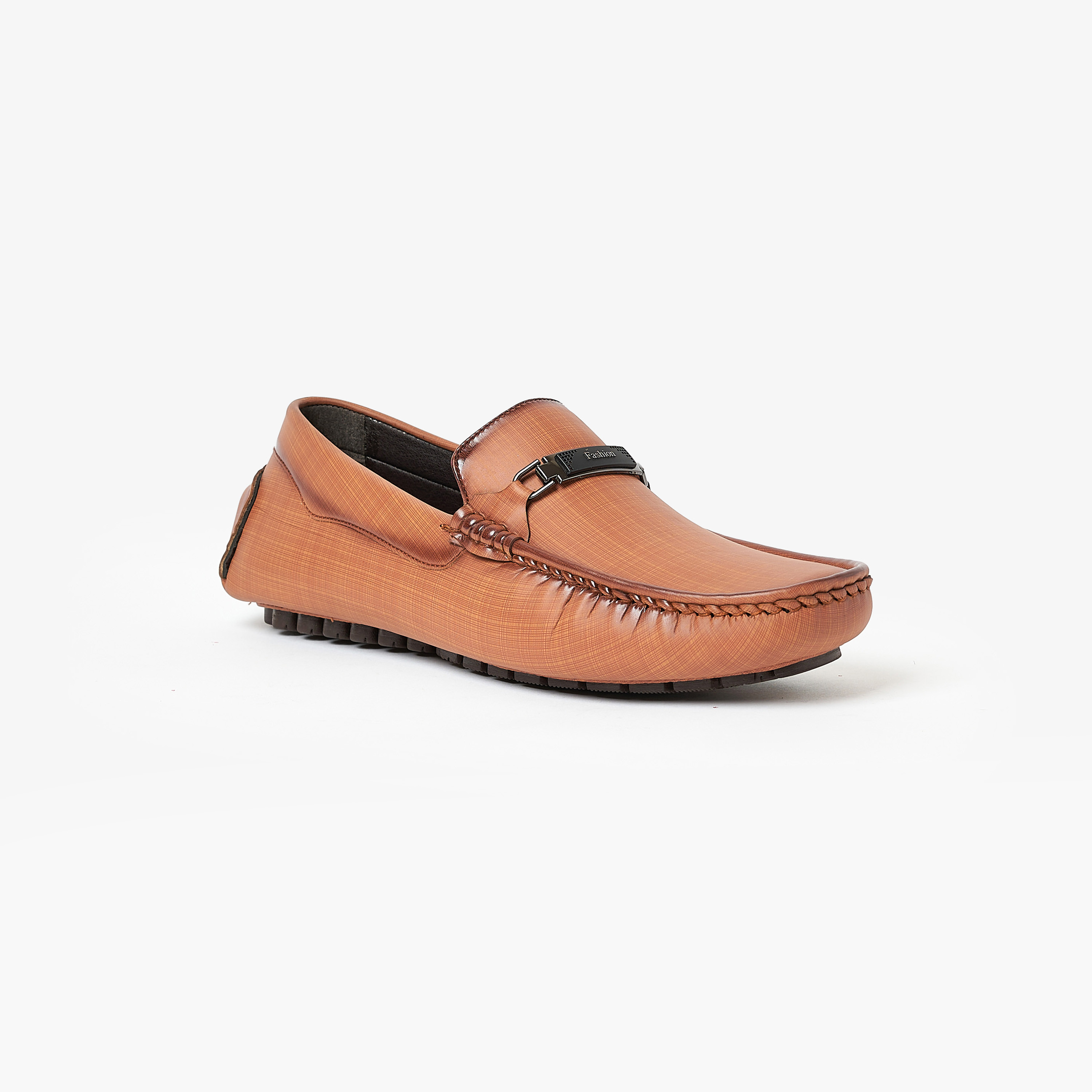 حذاء لوفرز ذو هورسبيت مع سليب آن رجالي من جيومني | GEO-77-men-shoes-loafersandmoccasins-image-1