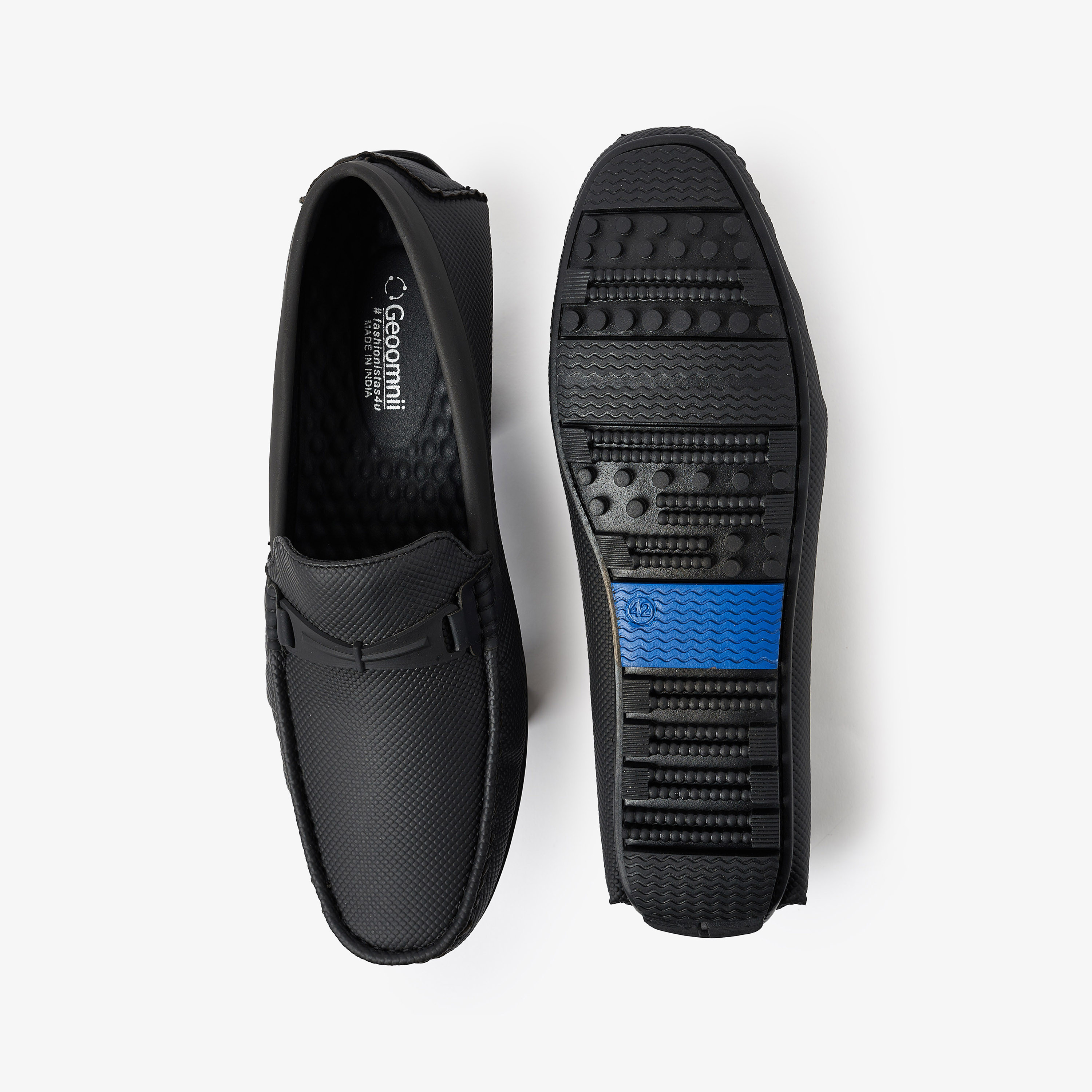 حذاء لوفرز مع سليب آن رجالي منسوج من جيومني | GEO-84-men-shoes-loafersandmoccasins-image-4