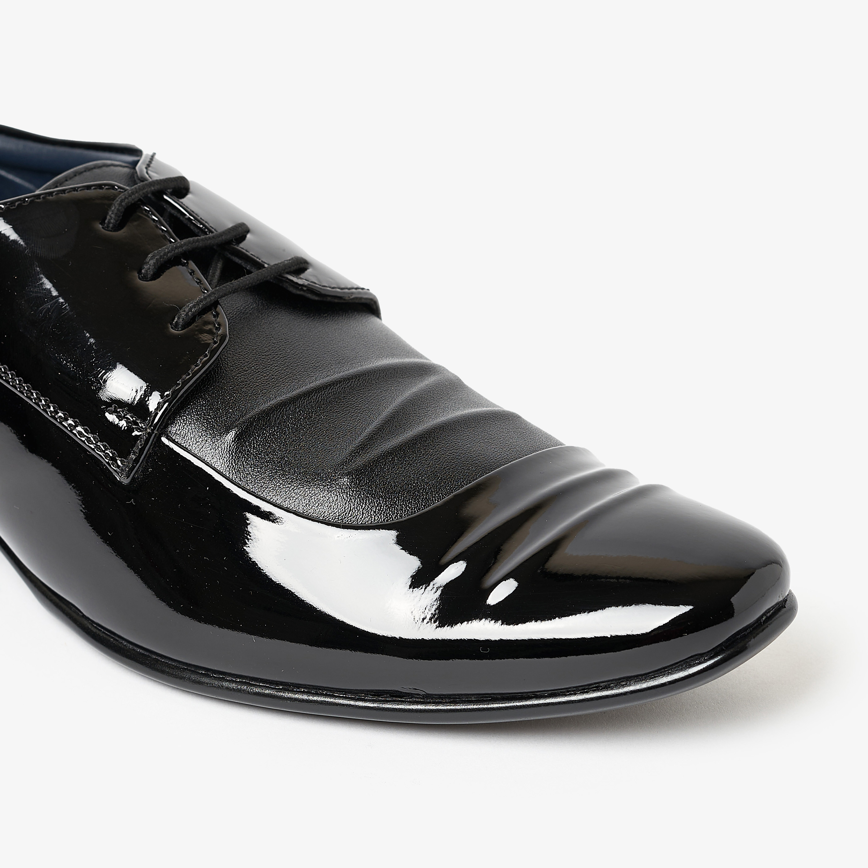 أحذية جيومني الرجالية ذات المقدمة المدببة بأربطة | GEO-85-men-shoes-formalshoes-image-5