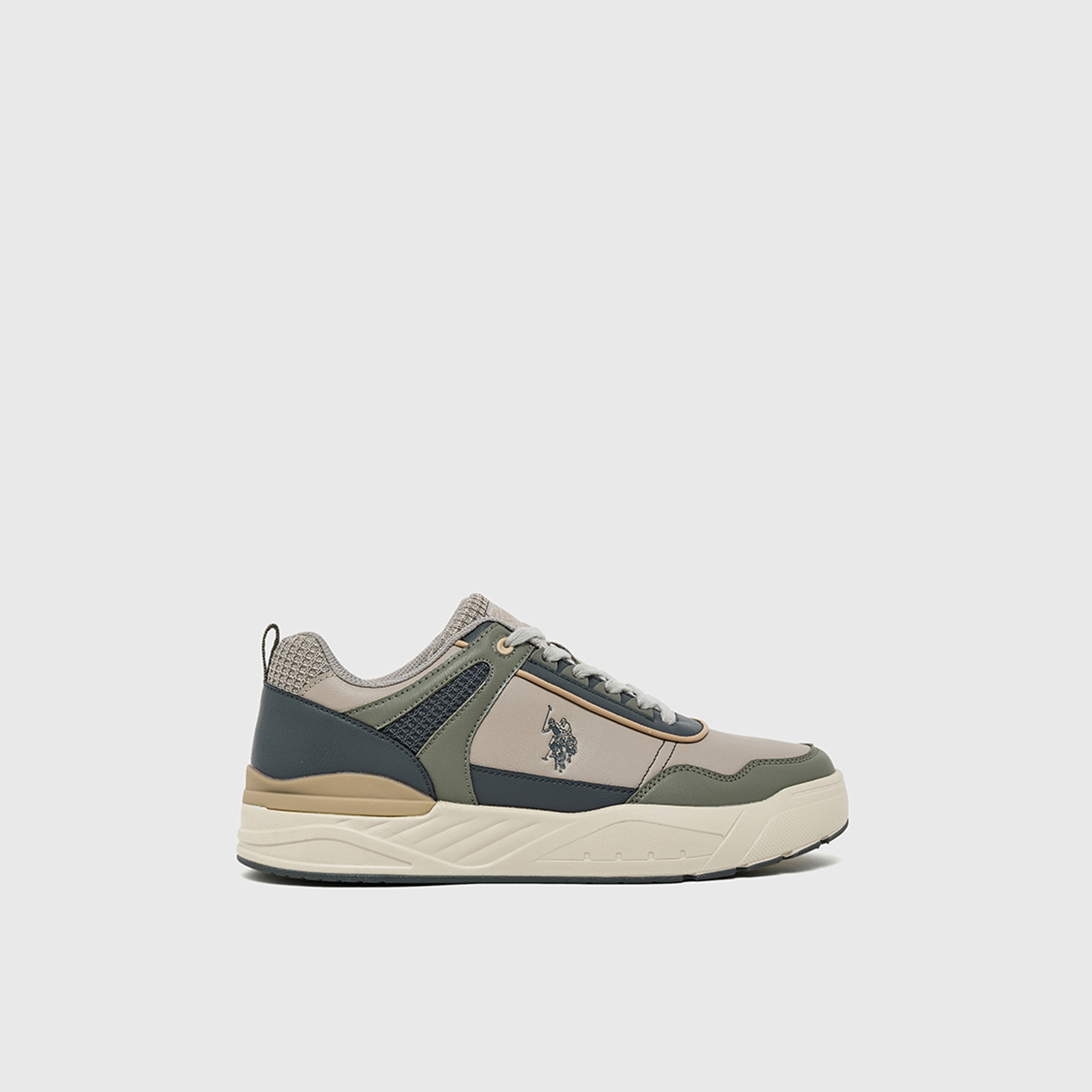 Us Polo Men's Lace-Up Low Ankle Sneakers | GEORGE-GLB-MEN-men-shoes-sneakers-image-1