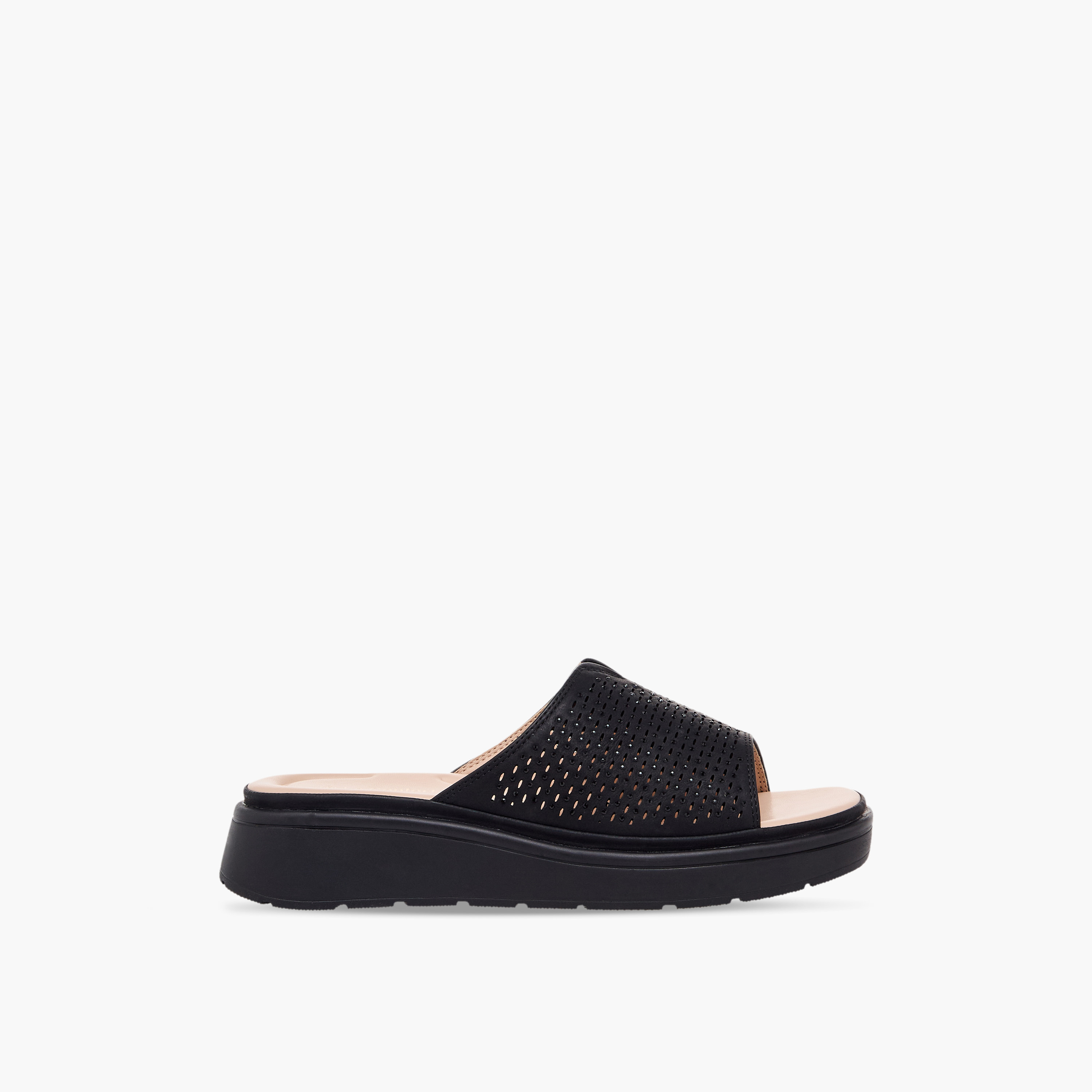 Le Confort Women Embellished Slide Sandals-women-shoes-sandals-heeled-image-3