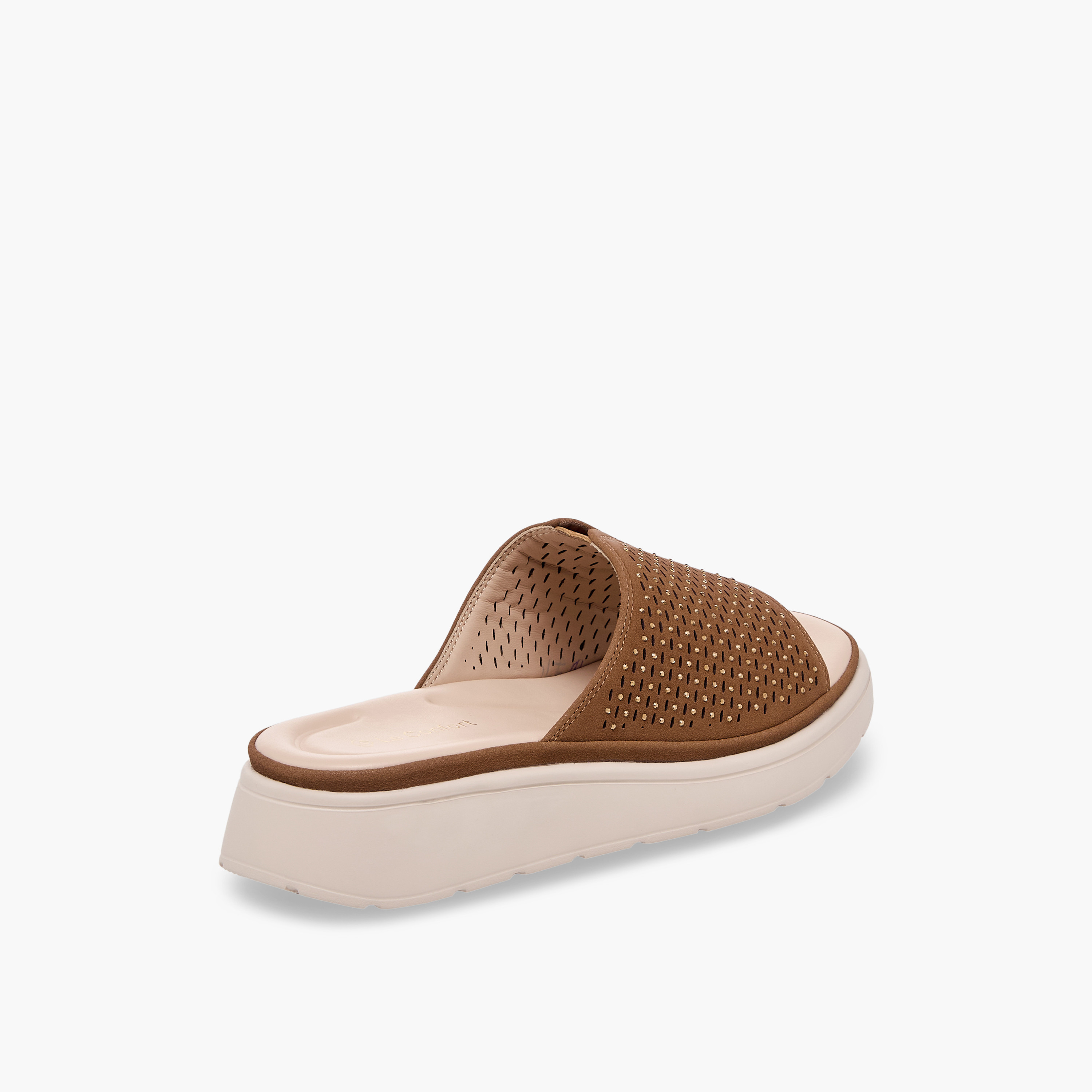 Le Confort Women Embellished Slide Sandals-women-shoes-sandals-heeled-image-6